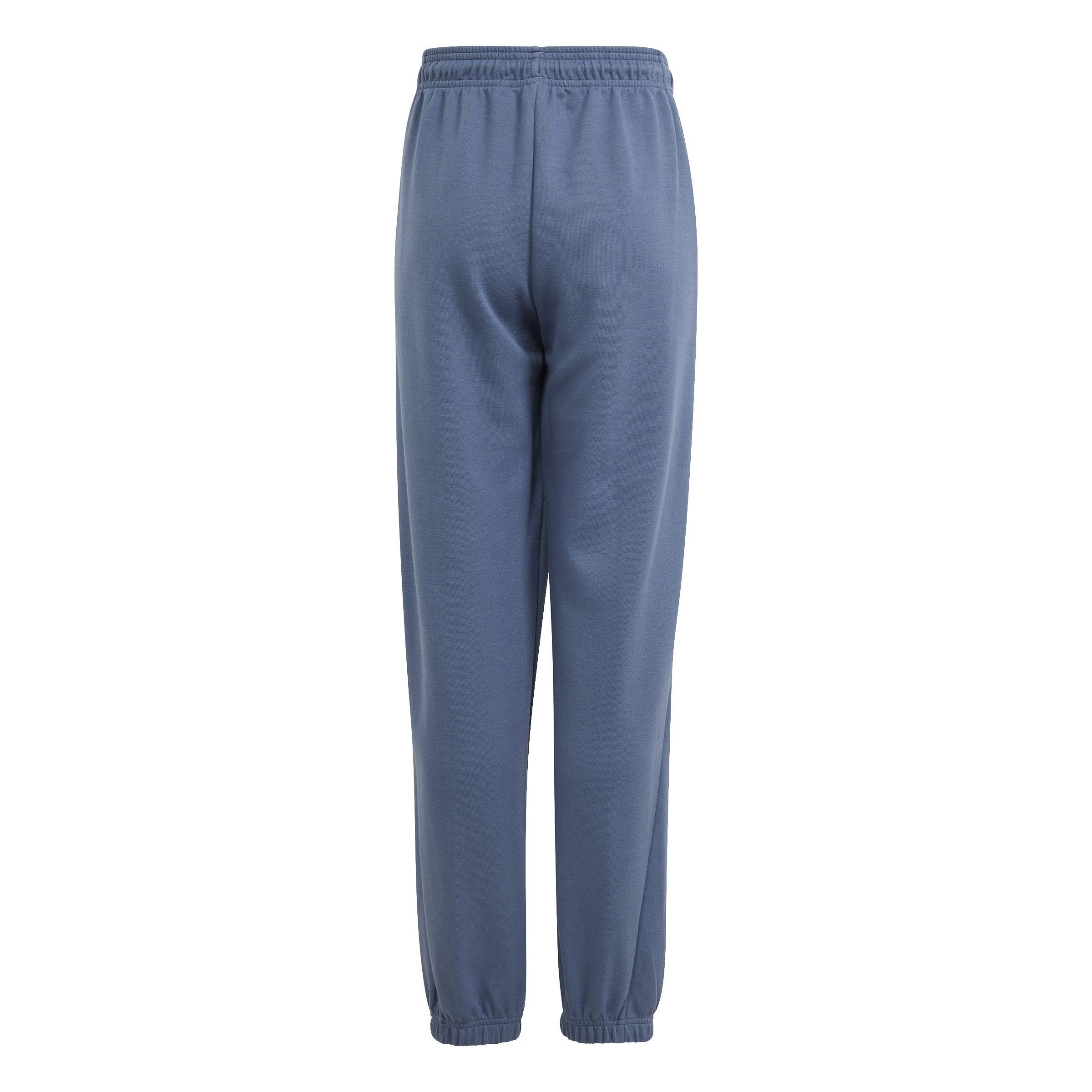 Kids Unisex Future Icons Logo Tracksuit Bottoms, Blue, A901_ONE, large image number 2