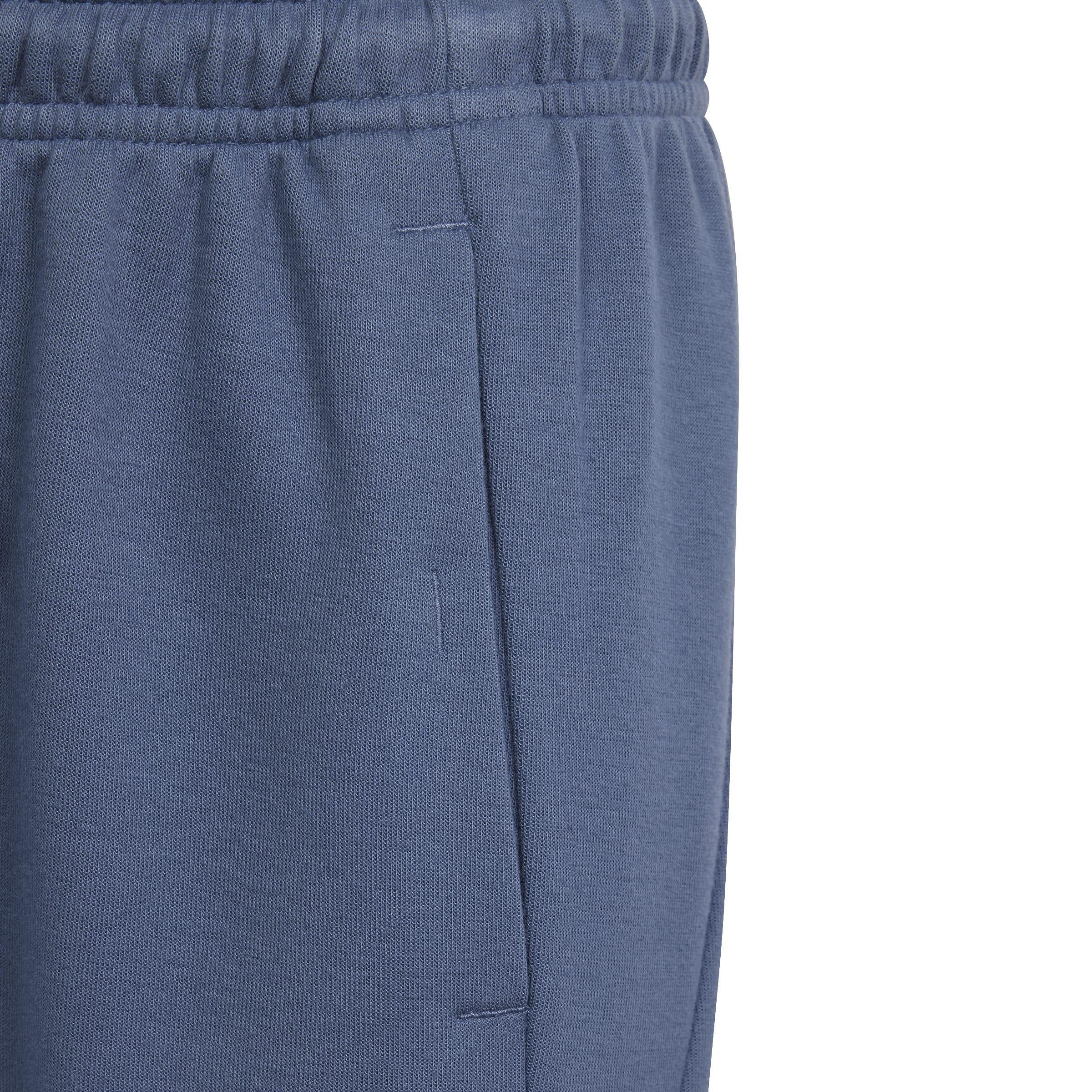 Kids Unisex Future Icons Logo Tracksuit Bottoms, Blue, A901_ONE, large image number 4