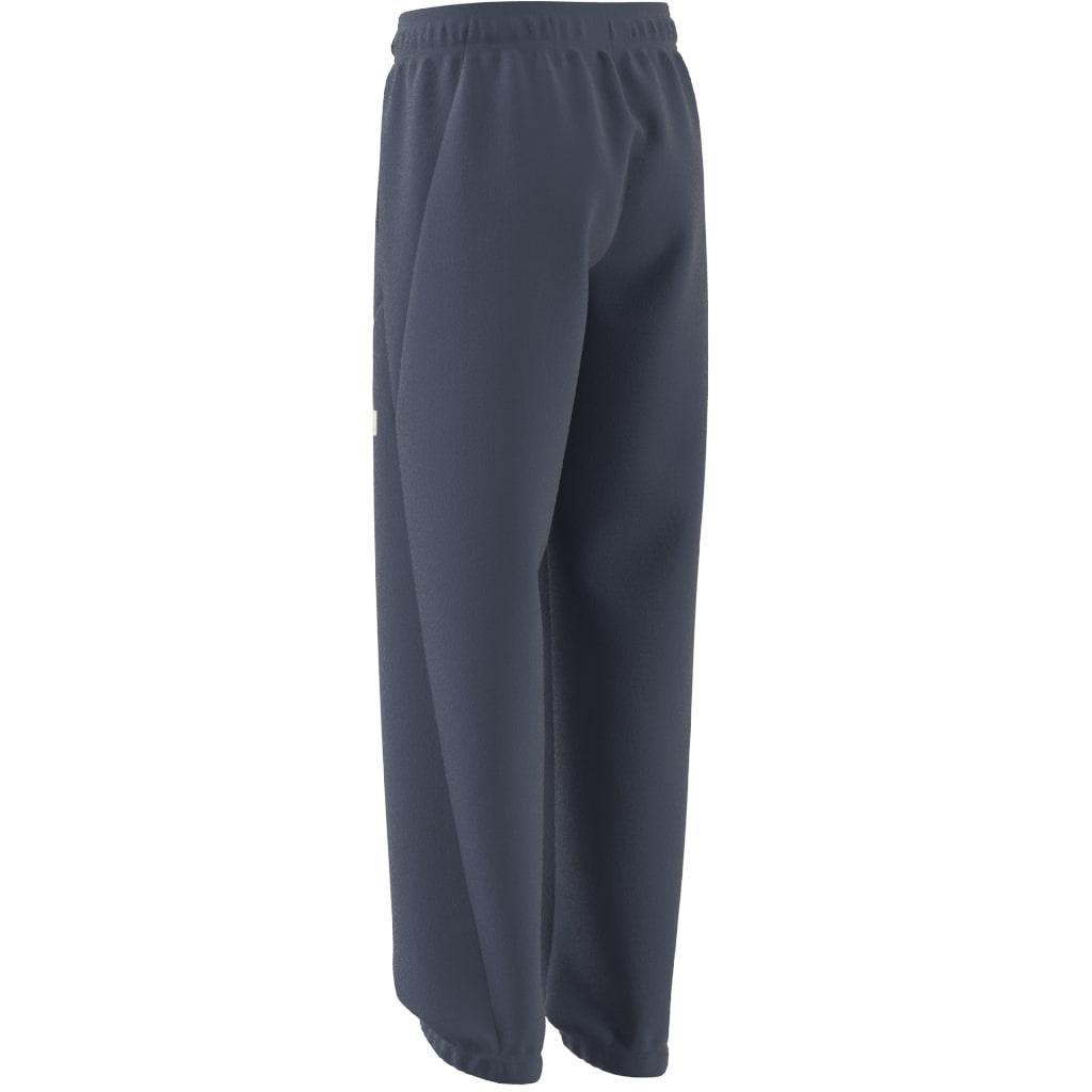 Kids Unisex Future Icons Logo Tracksuit Bottoms, Blue, A901_ONE, large image number 9