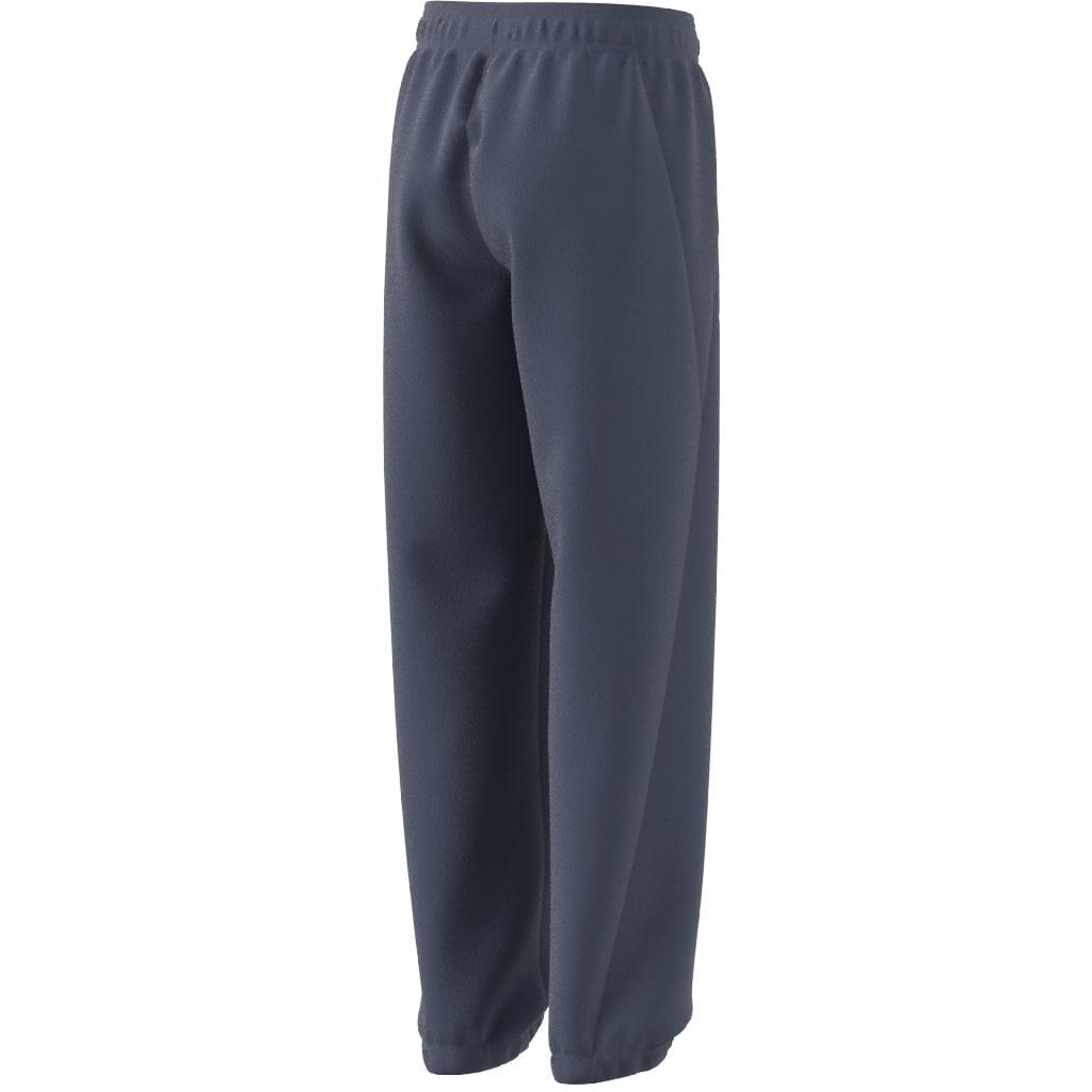 Kids Unisex Future Icons Logo Tracksuit Bottoms, Blue, A901_ONE, large image number 10