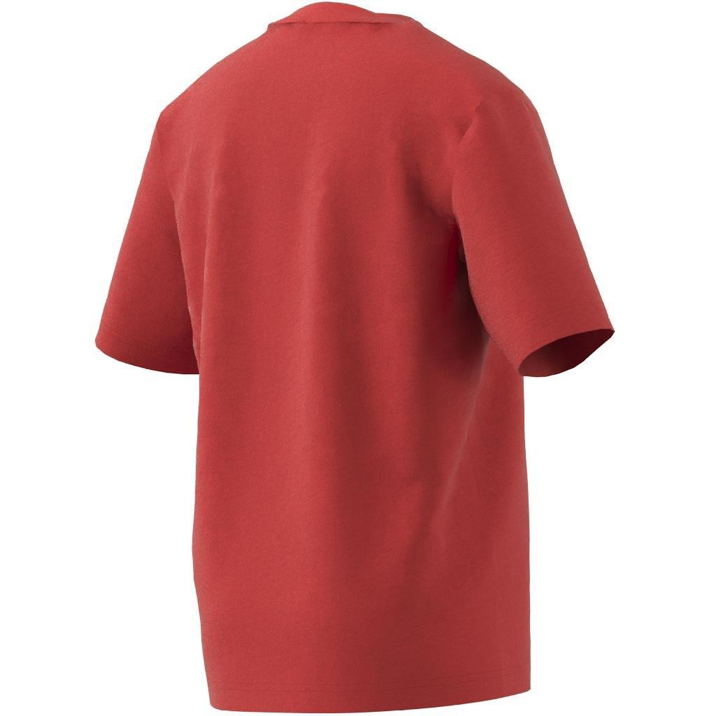Unisex Kids Future Icons Logo Pique T-Shirt, Red, A901_ONE, large image number 10