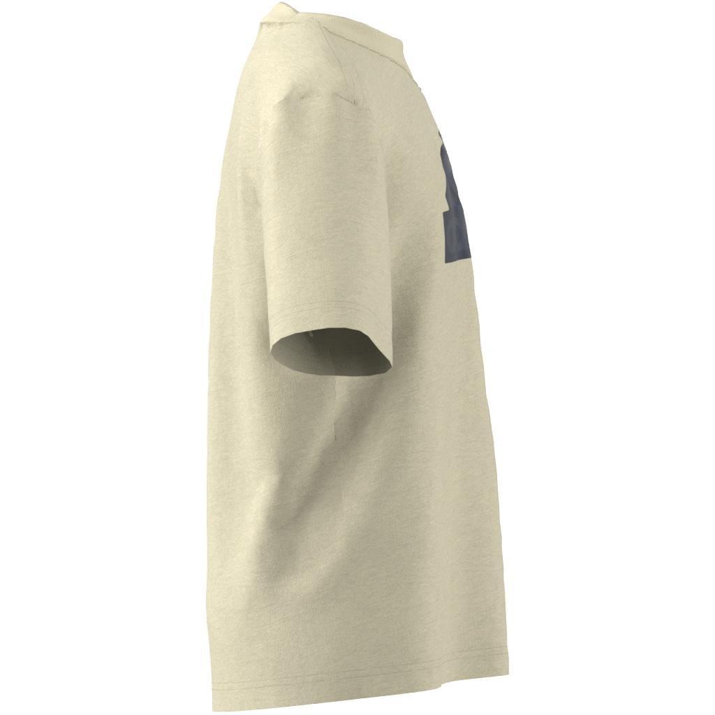 Unisex Kids Future Icons Logo Pique T-Shirt, Beige, A901_ONE, large image number 10