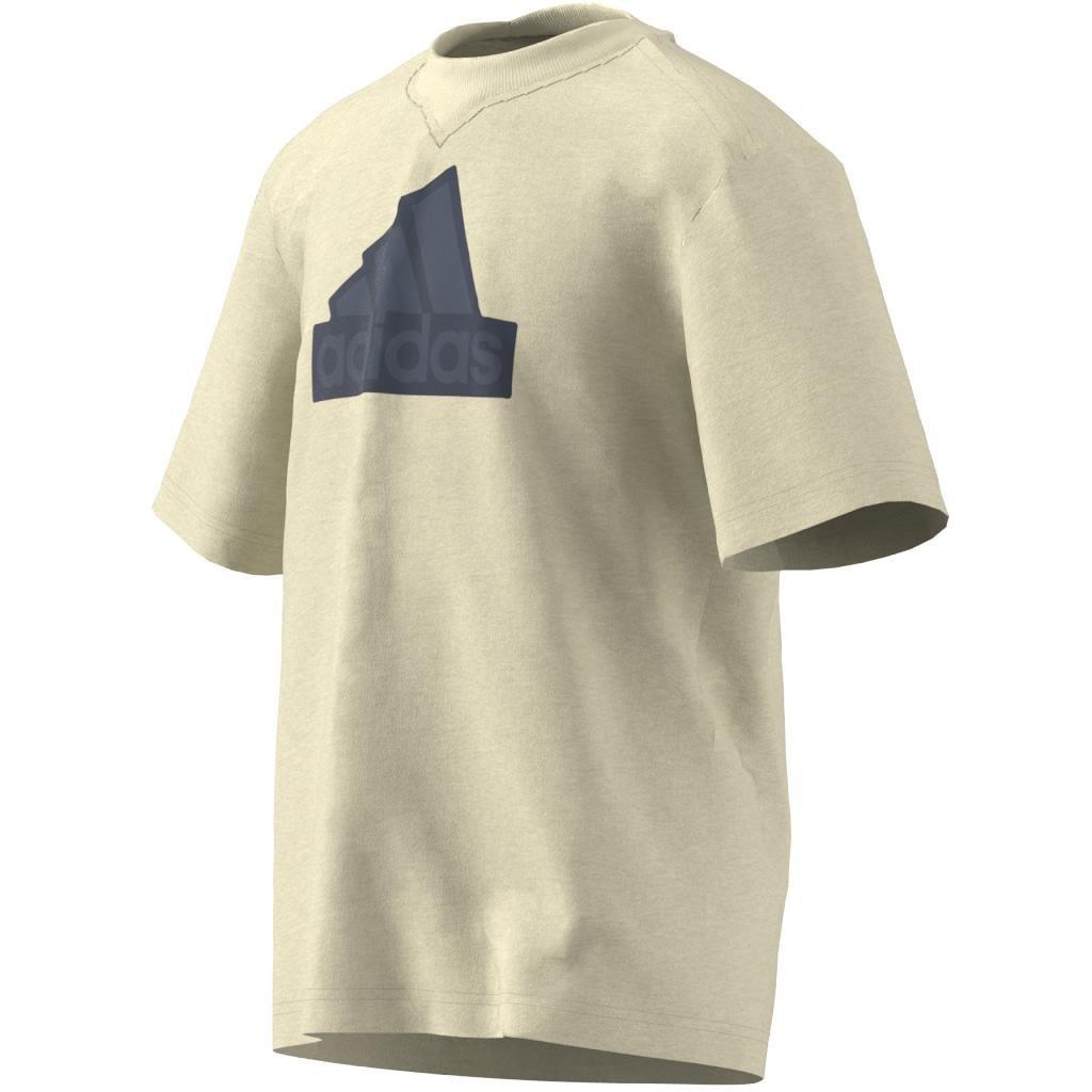 Unisex Kids Future Icons Logo Pique T-Shirt, Beige, A901_ONE, large image number 12