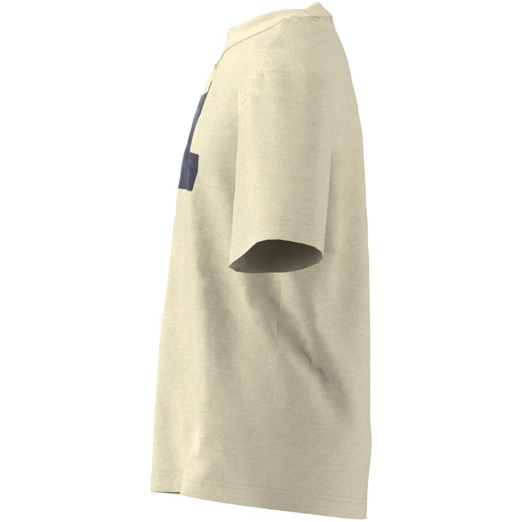 Unisex Kids Future Icons Logo Pique T-Shirt, Beige, A901_ONE, large image number 13