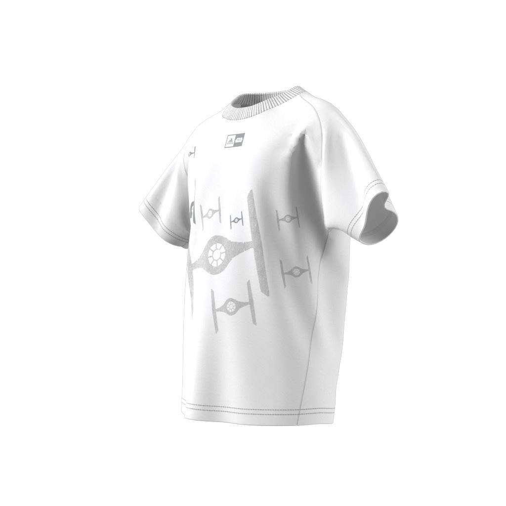 Unisex Kids Star Wars Z.N.E. T-Shirt, White, A901_ONE, large image number 2