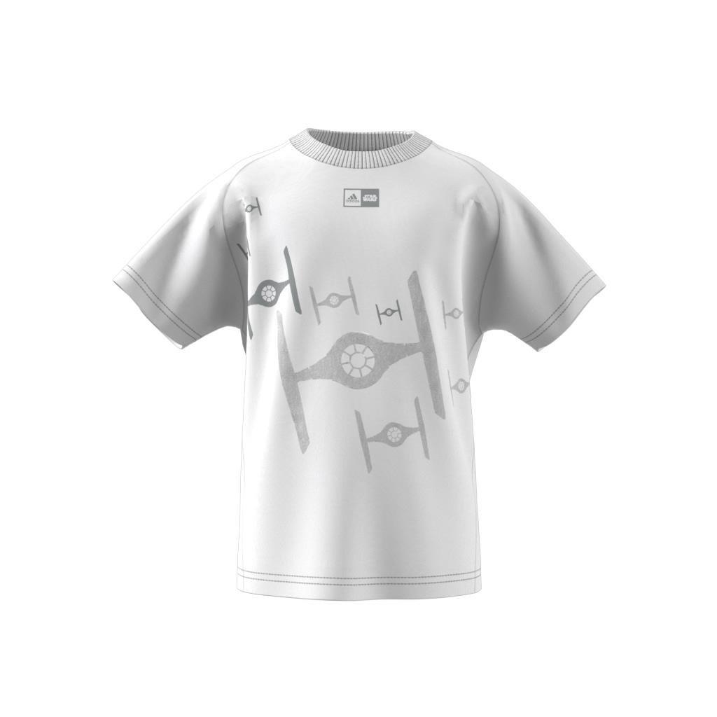 Unisex Kids Star Wars Z.N.E. T-Shirt, White, A901_ONE, large image number 3