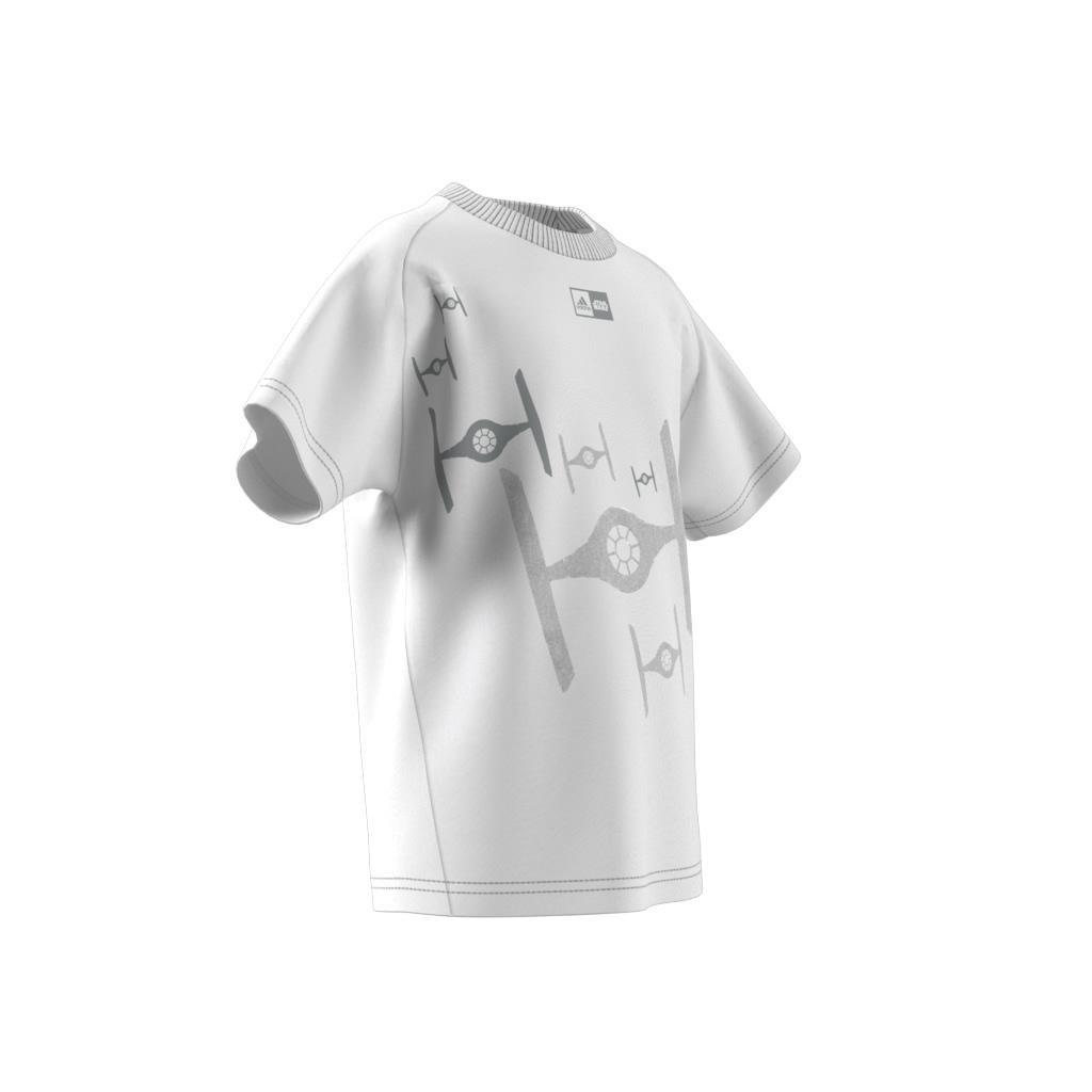 Unisex Kids Star Wars Z.N.E. T-Shirt, White, A901_ONE, large image number 5