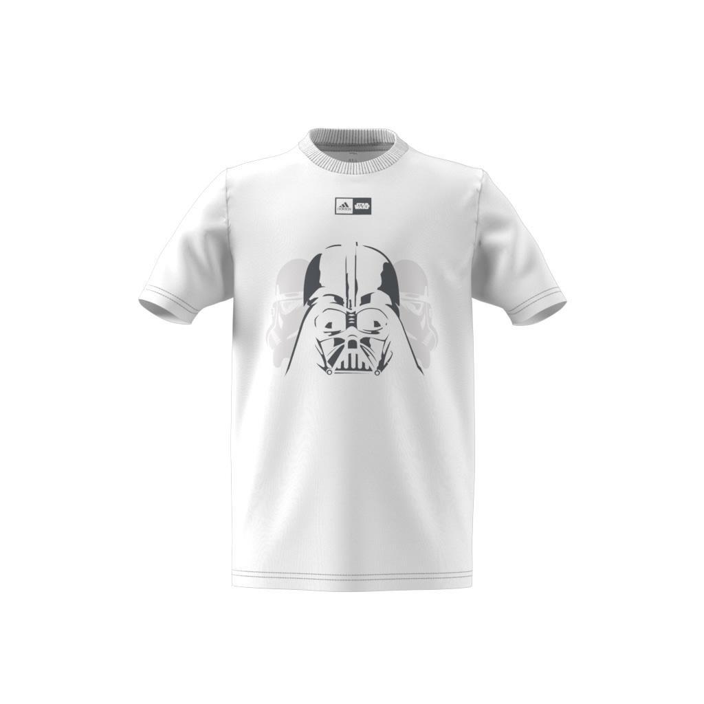 Unisex Kids Star Wars Graphic T-Shirt, White, A901_ONE, large image number 7