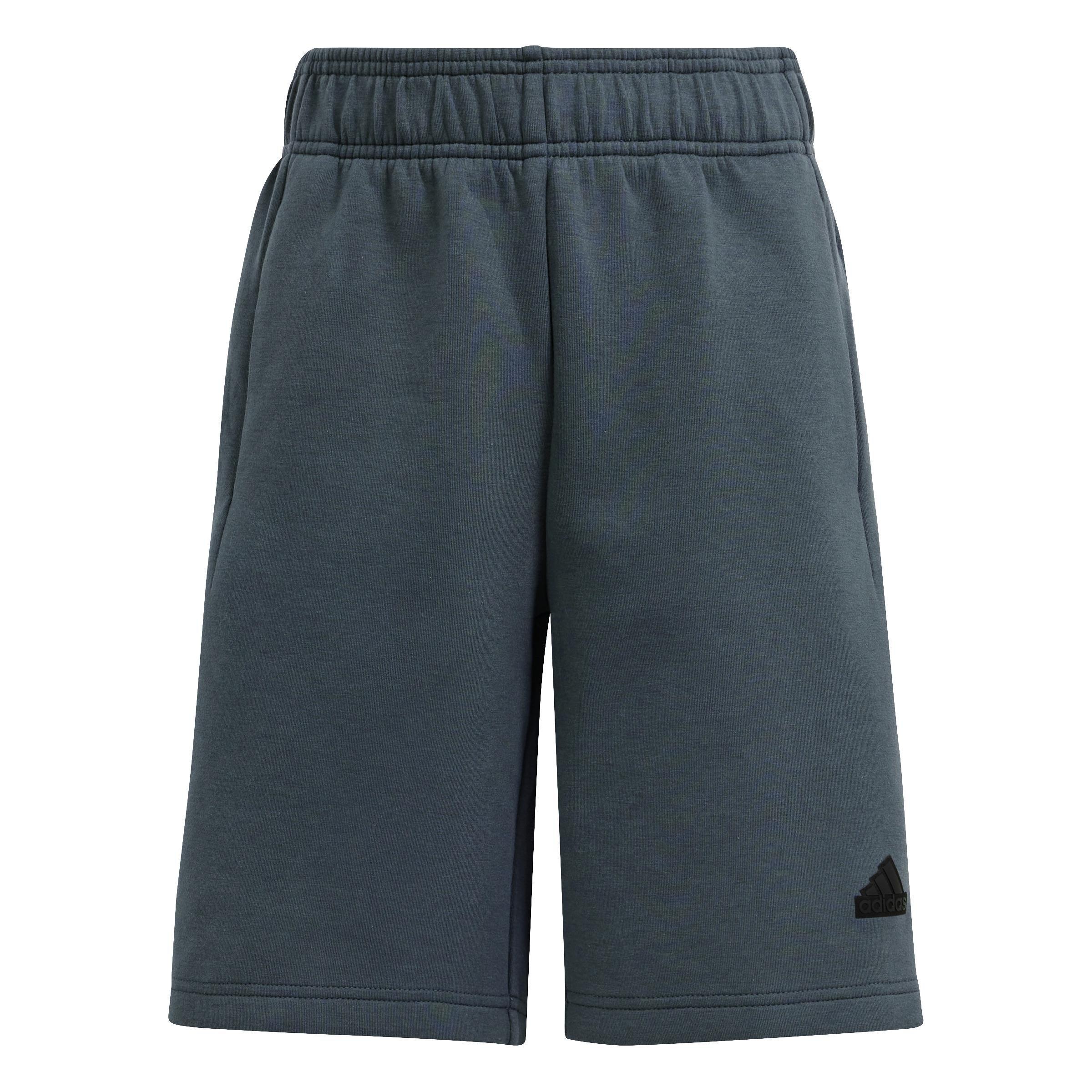 Unisex Kids Z.N.E. Doubleknit Shorts, Green, A901_ONE, large image number 0