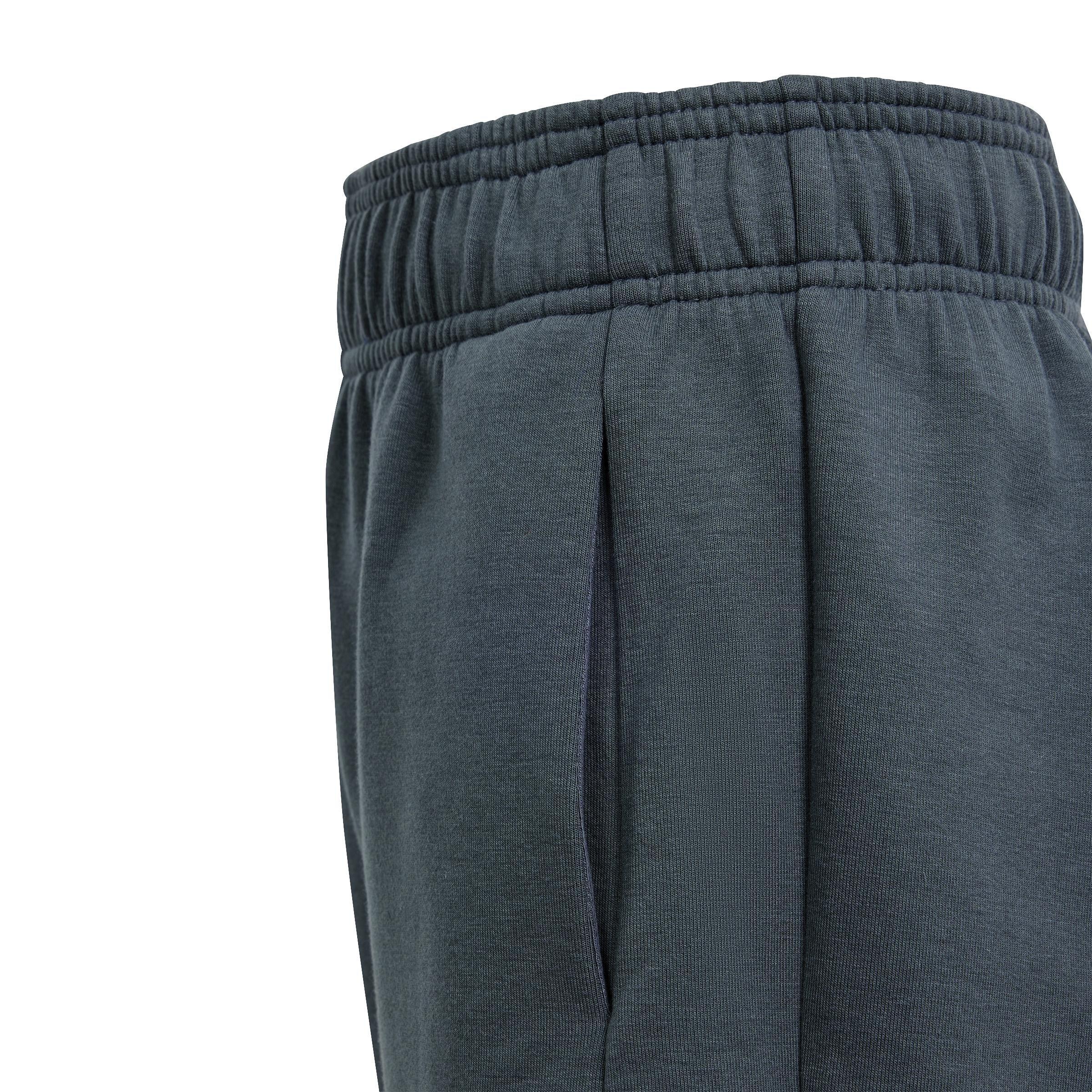 Unisex Kids Z.N.E. Doubleknit Shorts, Green, A901_ONE, large image number 3