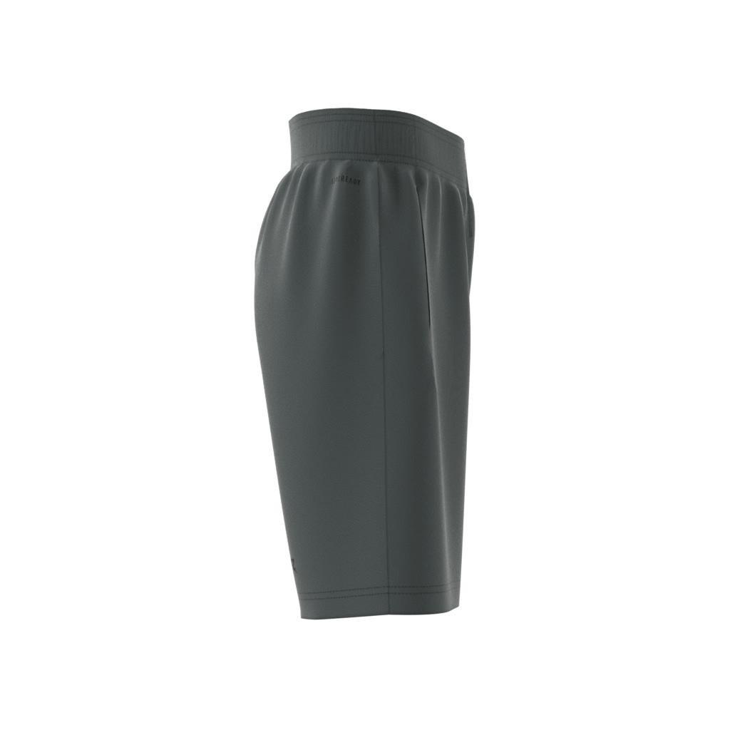 Unisex Kids Z.N.E. Doubleknit Shorts, Green, A901_ONE, large image number 12