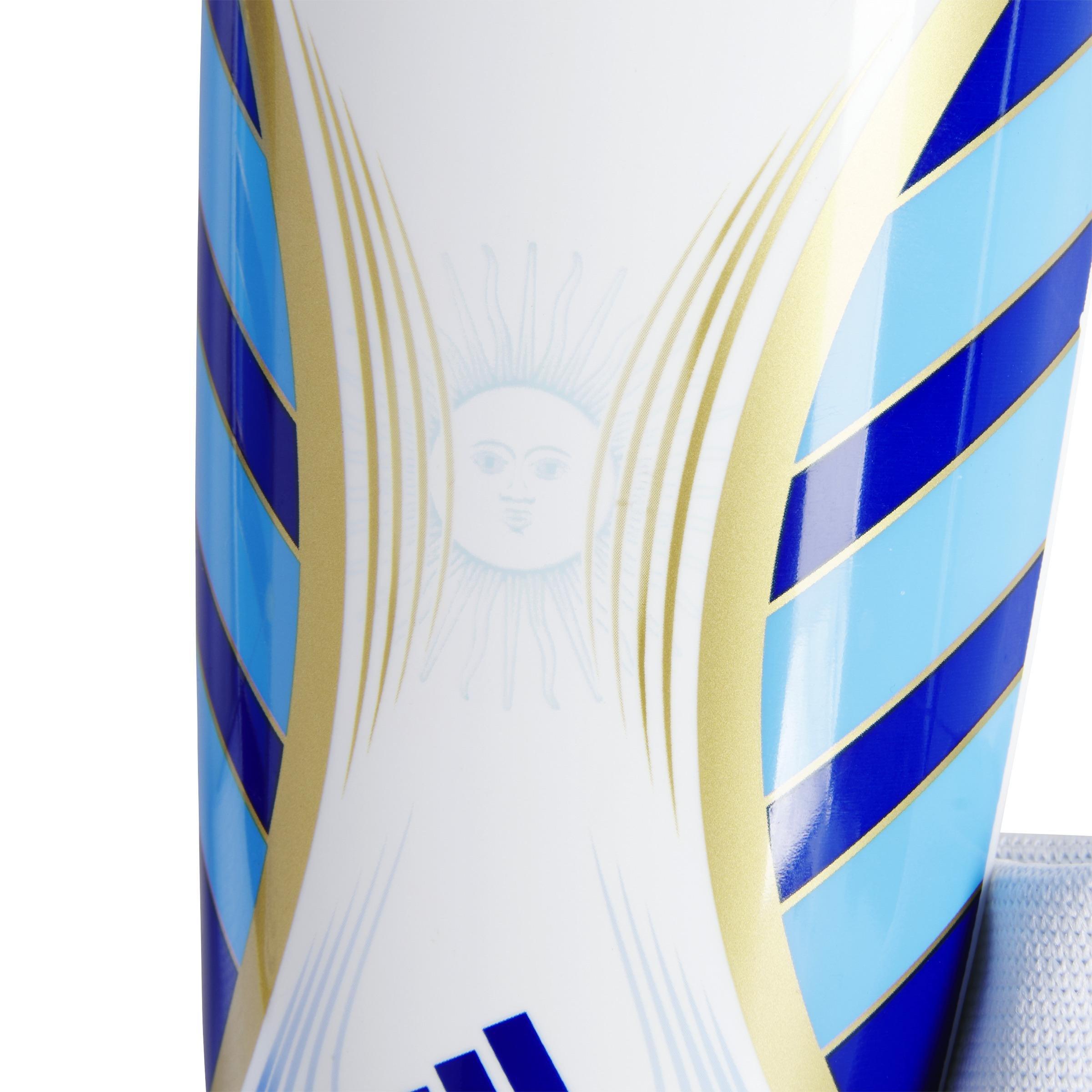 Unisex Messi Match Shin Guards, White, A901_ONE, large image number 1