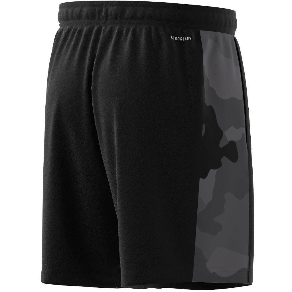 Train Essentials Camo Training Shorts, Black, , large image number 12