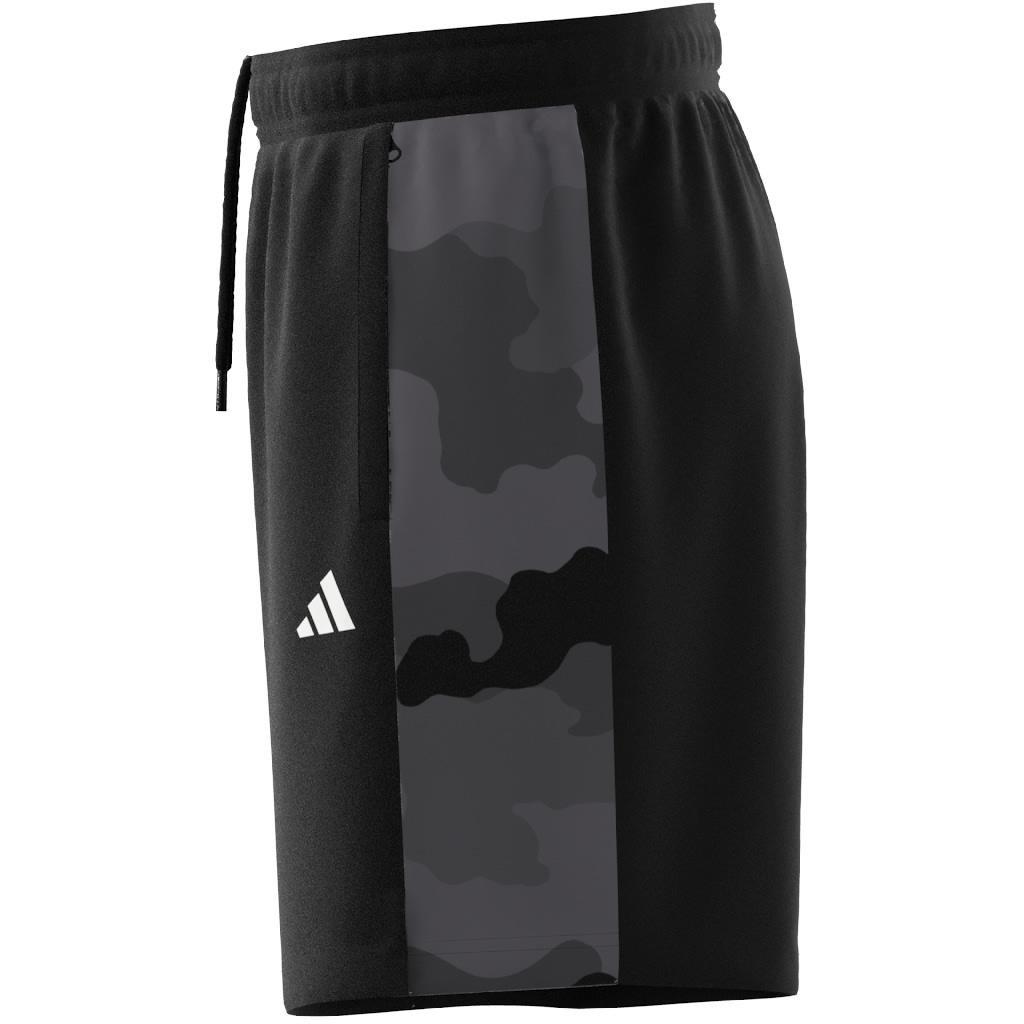 Train Essentials Camo Training Shorts, Black, , large image number 13