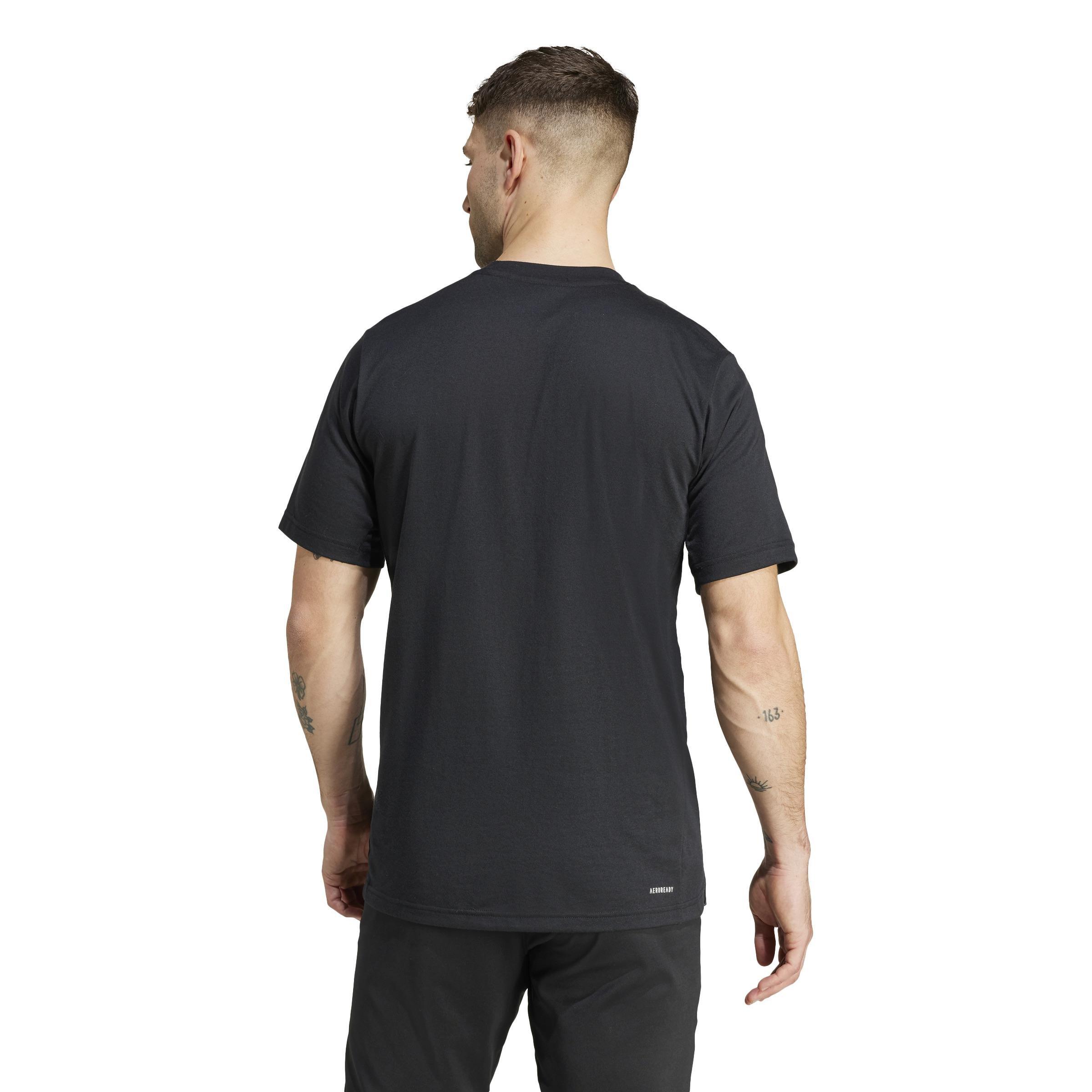 Train Essentials Camo Graphic Logo T-Shirt, Black, , large image number 3