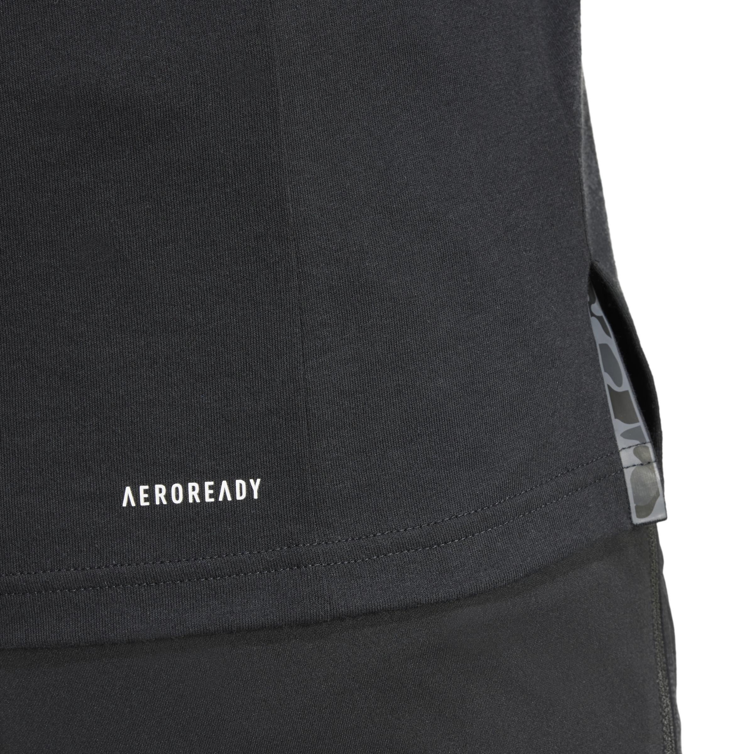 Train Essentials Camo Graphic Logo T-Shirt, Black, A901_ONE, large image number 4