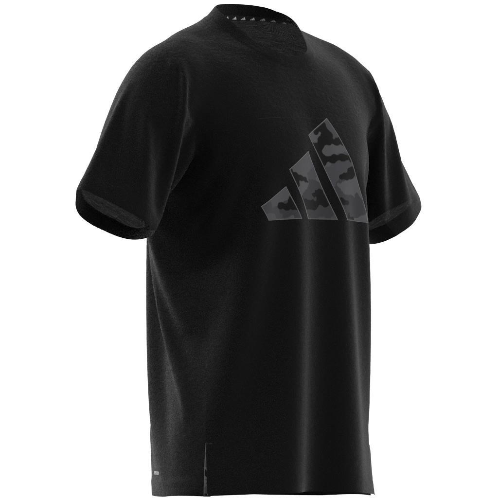 Train Essentials Camo Graphic Logo T-Shirt, Black, , large image number 8