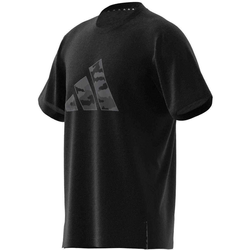 Train Essentials Camo Graphic Logo T-Shirt, Black, , large image number 10