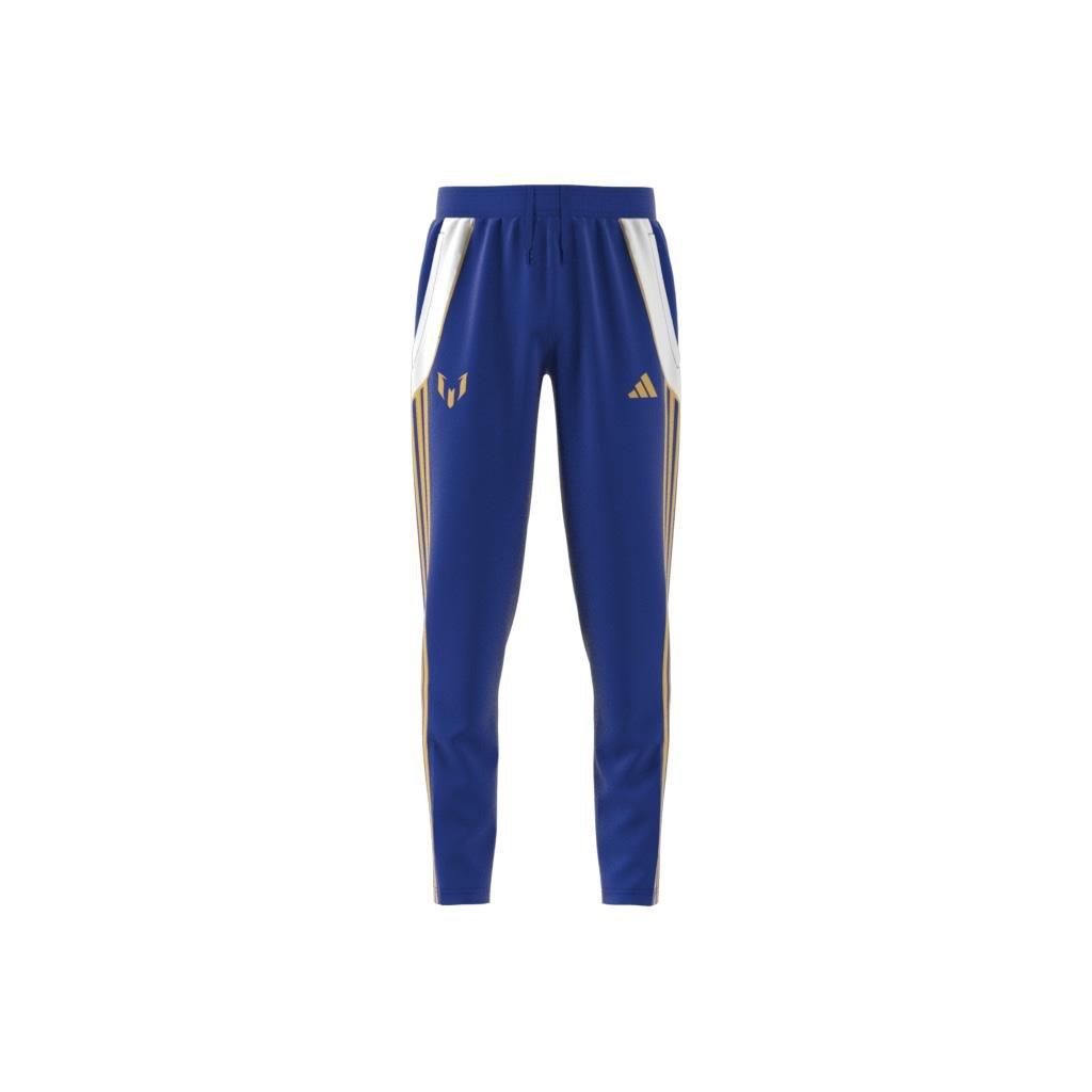 Unisex Kids Pitch 2 Street Messi Tracksuit Bottoms, Blue, A901_ONE, large image number 8