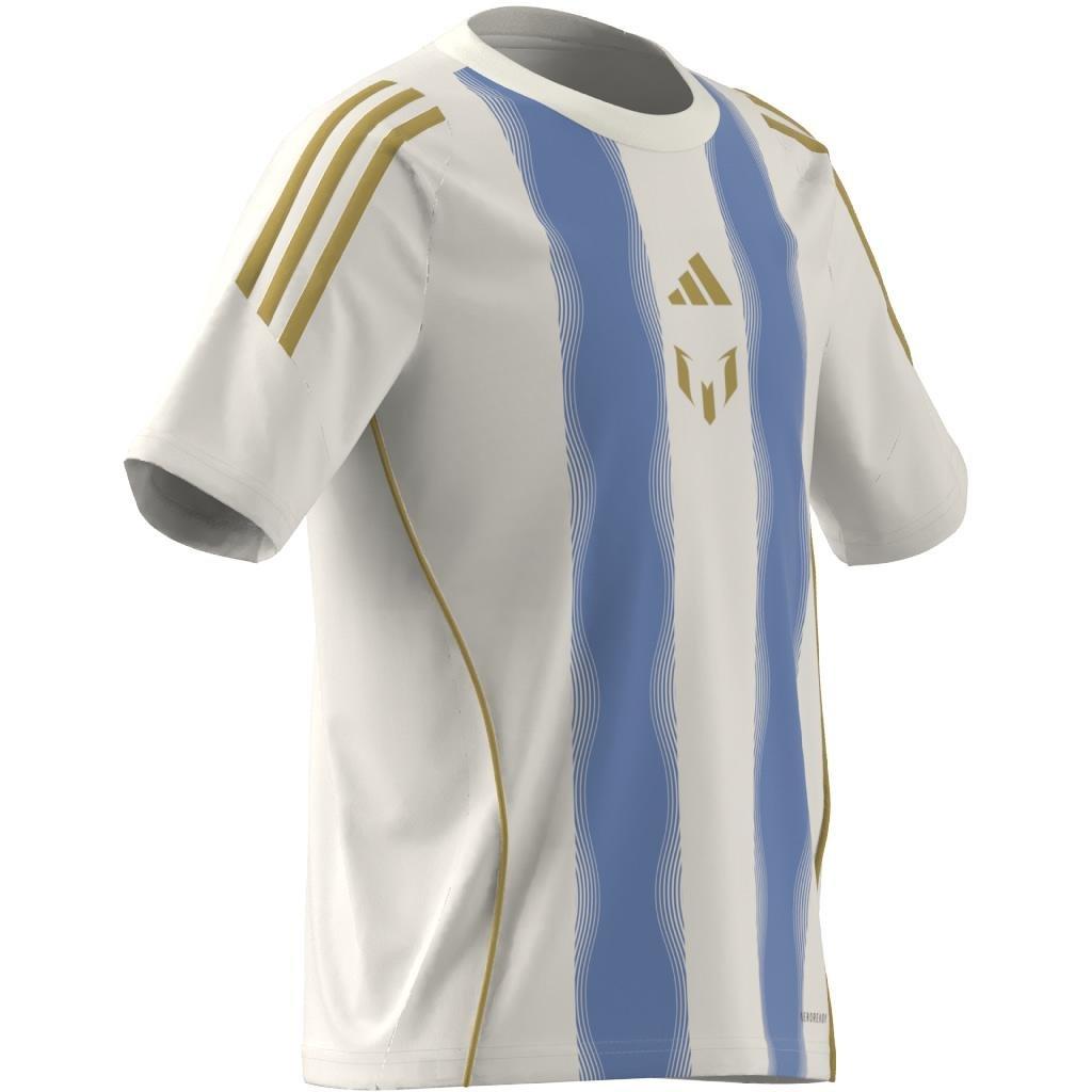 Unisex Kids Pitch 2 Street Messi Training Jersey, White, , large image number 0