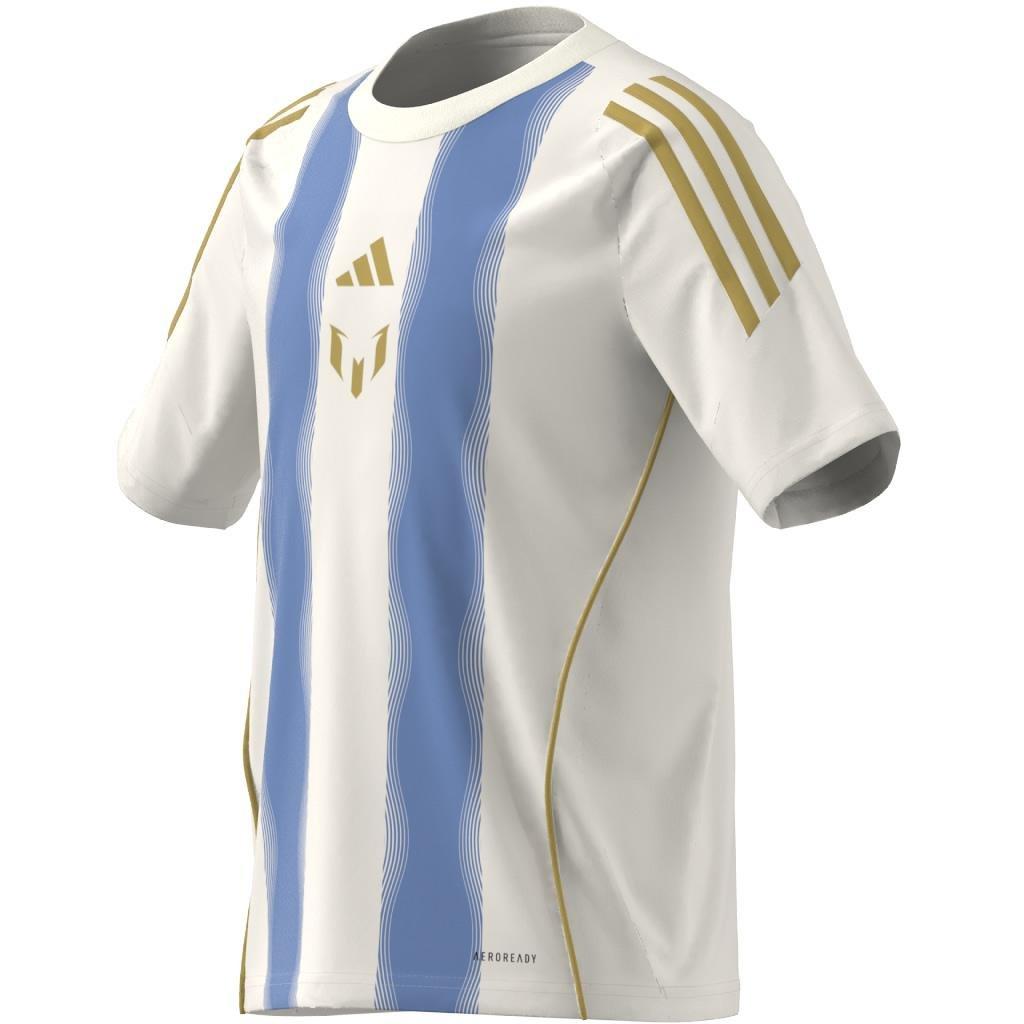 Unisex Kids Pitch 2 Street Messi Training Jersey, White, , large image number 6
