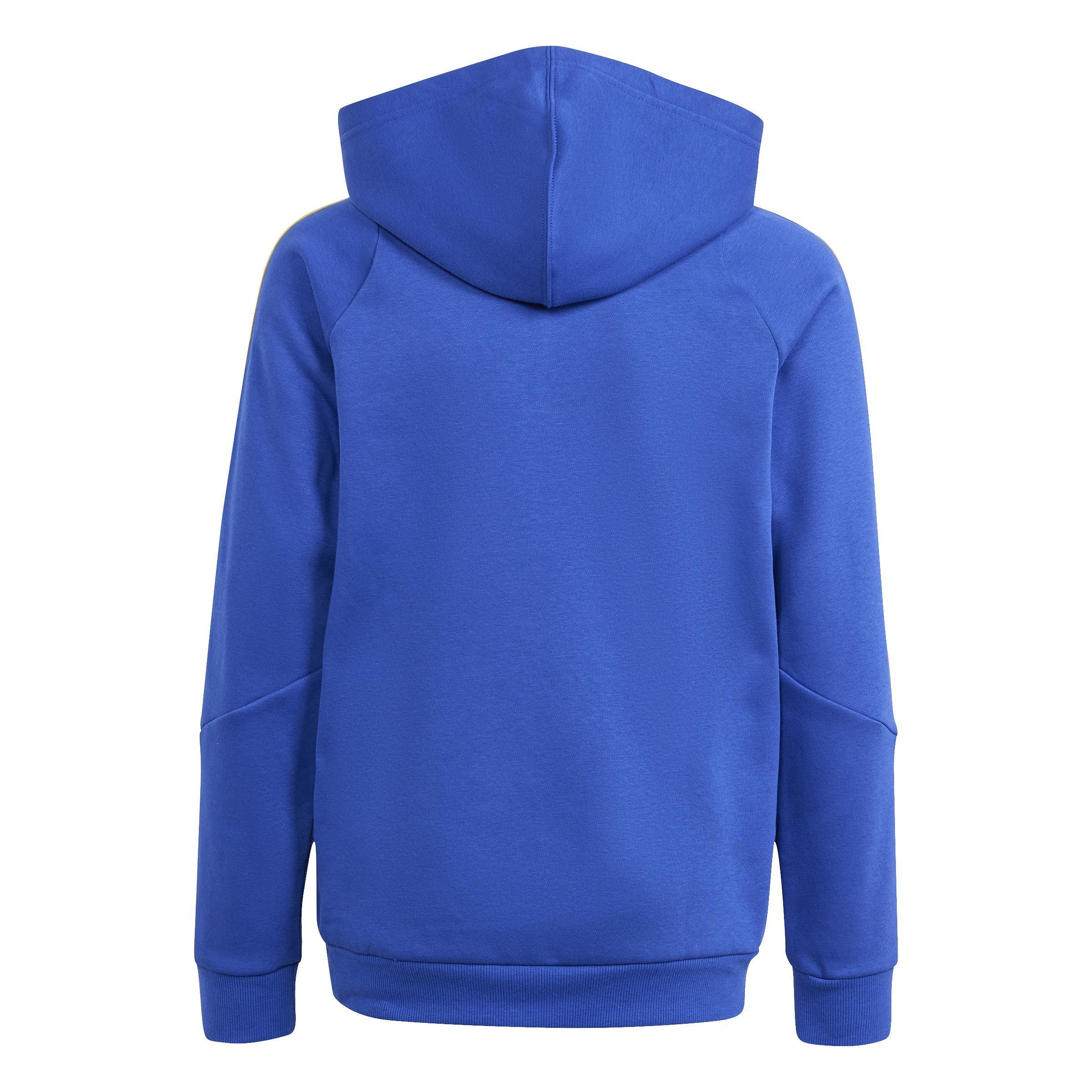 Unisex Kids Pitch 2 Street Messi Hoodie, Blue, A901_ONE, large image number 2