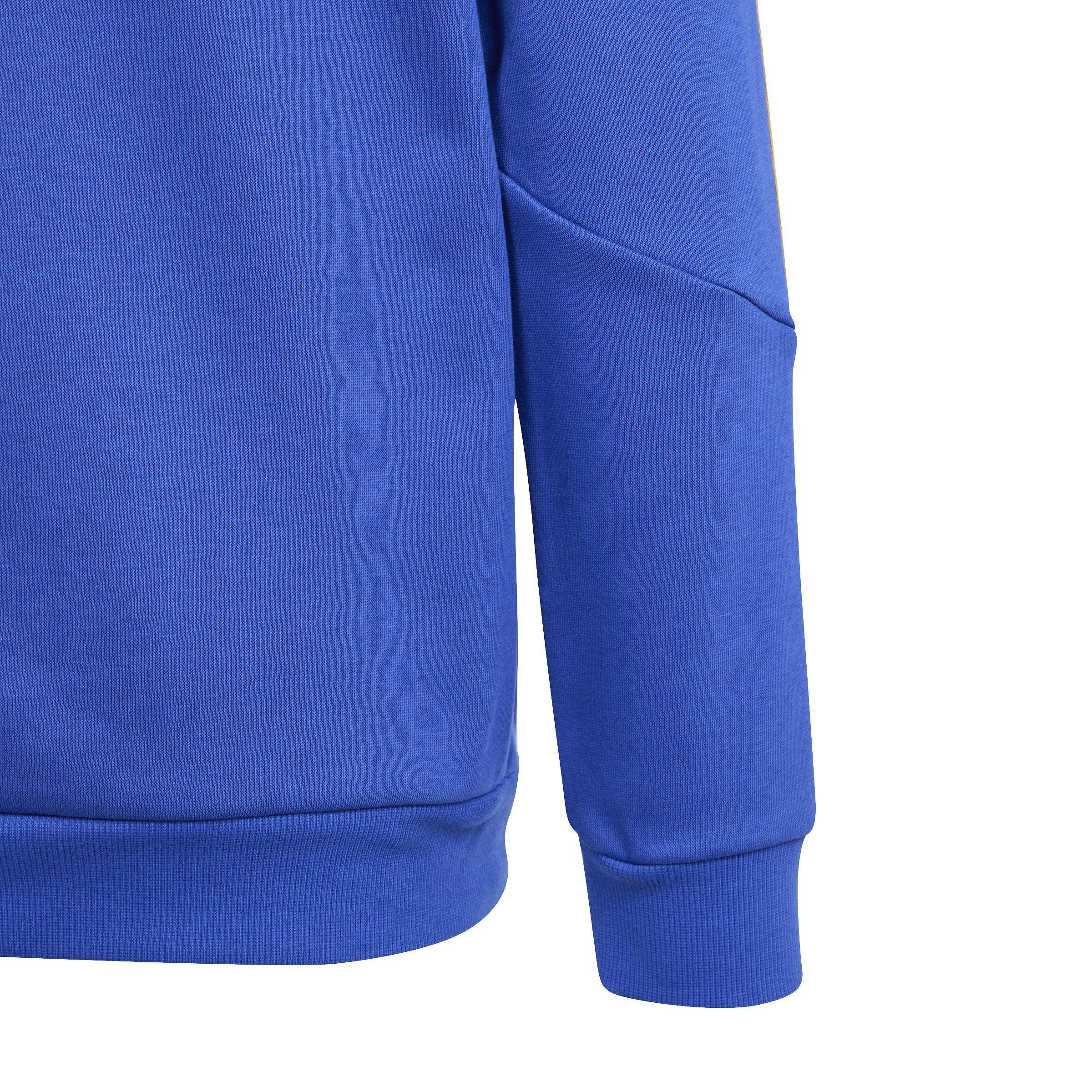 Unisex Kids Pitch 2 Street Messi Hoodie, Blue, A901_ONE, large image number 5