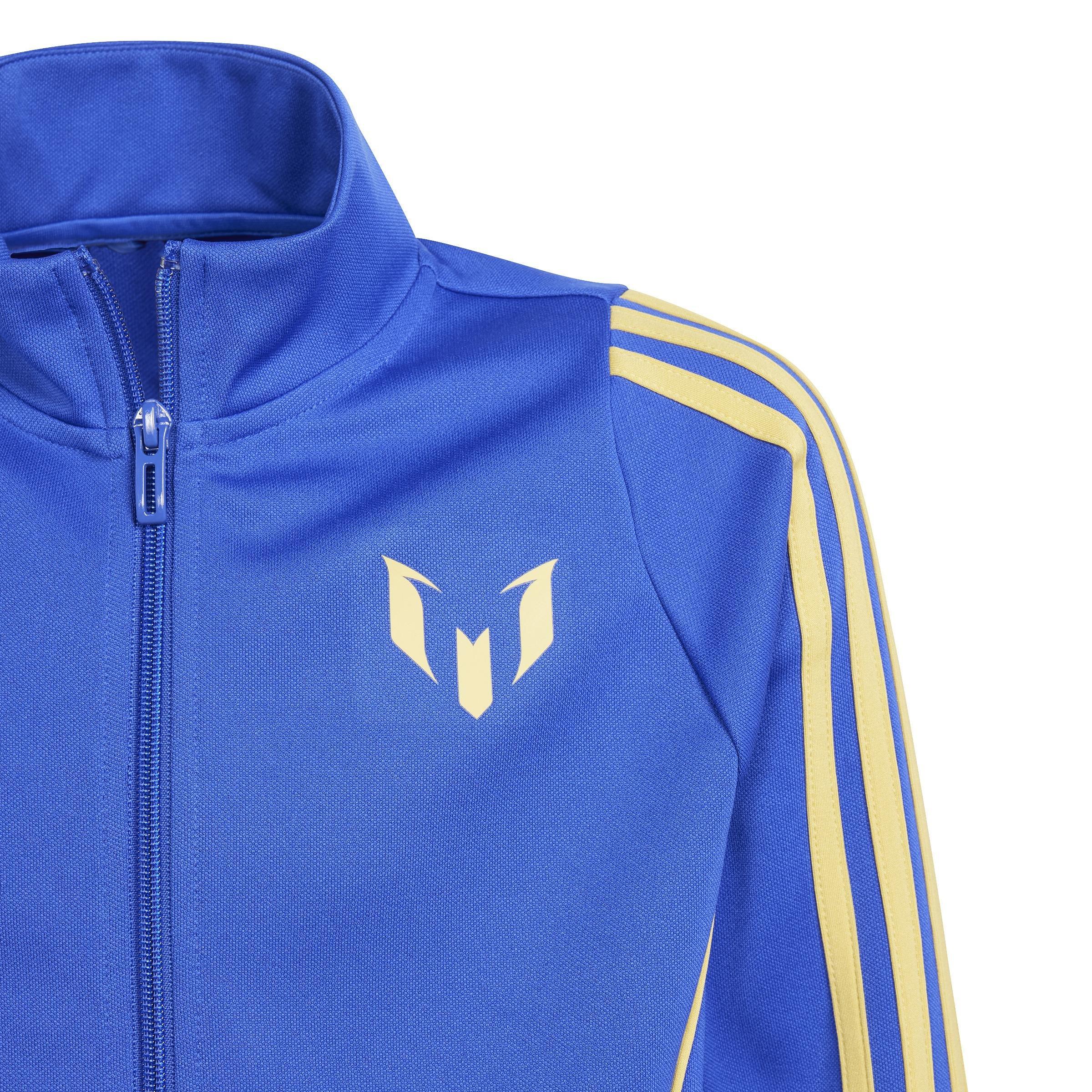 Unisex Kids Pitch 2 Street Messi Track Top, Blue, , large image number 4
