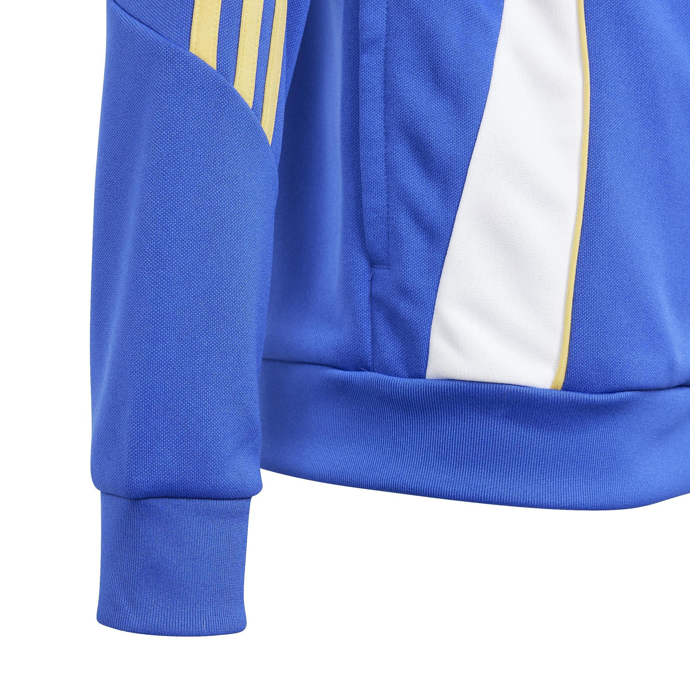Unisex Kids Pitch 2 Street Messi Track Top, Blue, A901_ONE, large image number 5