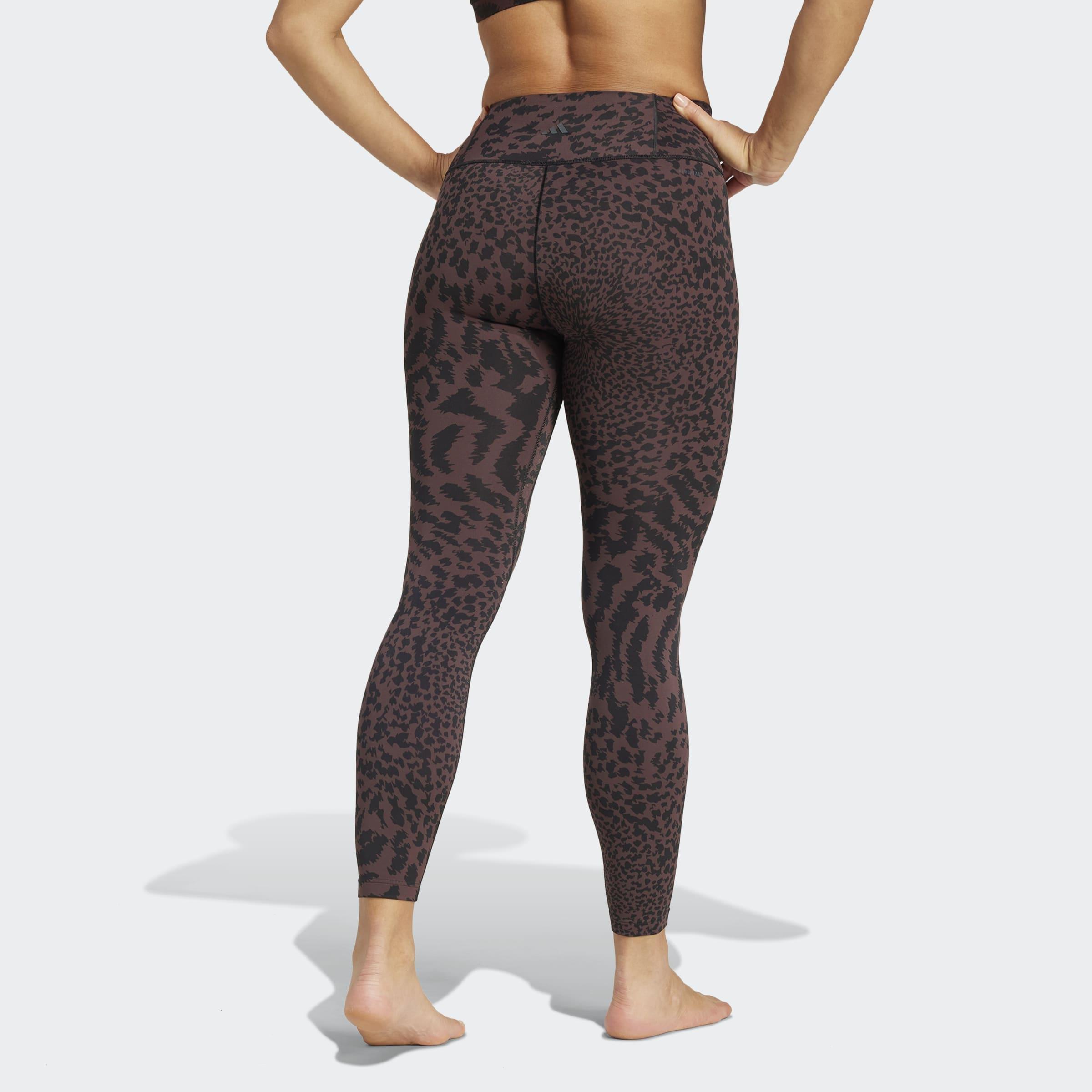 All Me Allover Print 7/8 Leggings, Black, A901_ONE, large image number 1