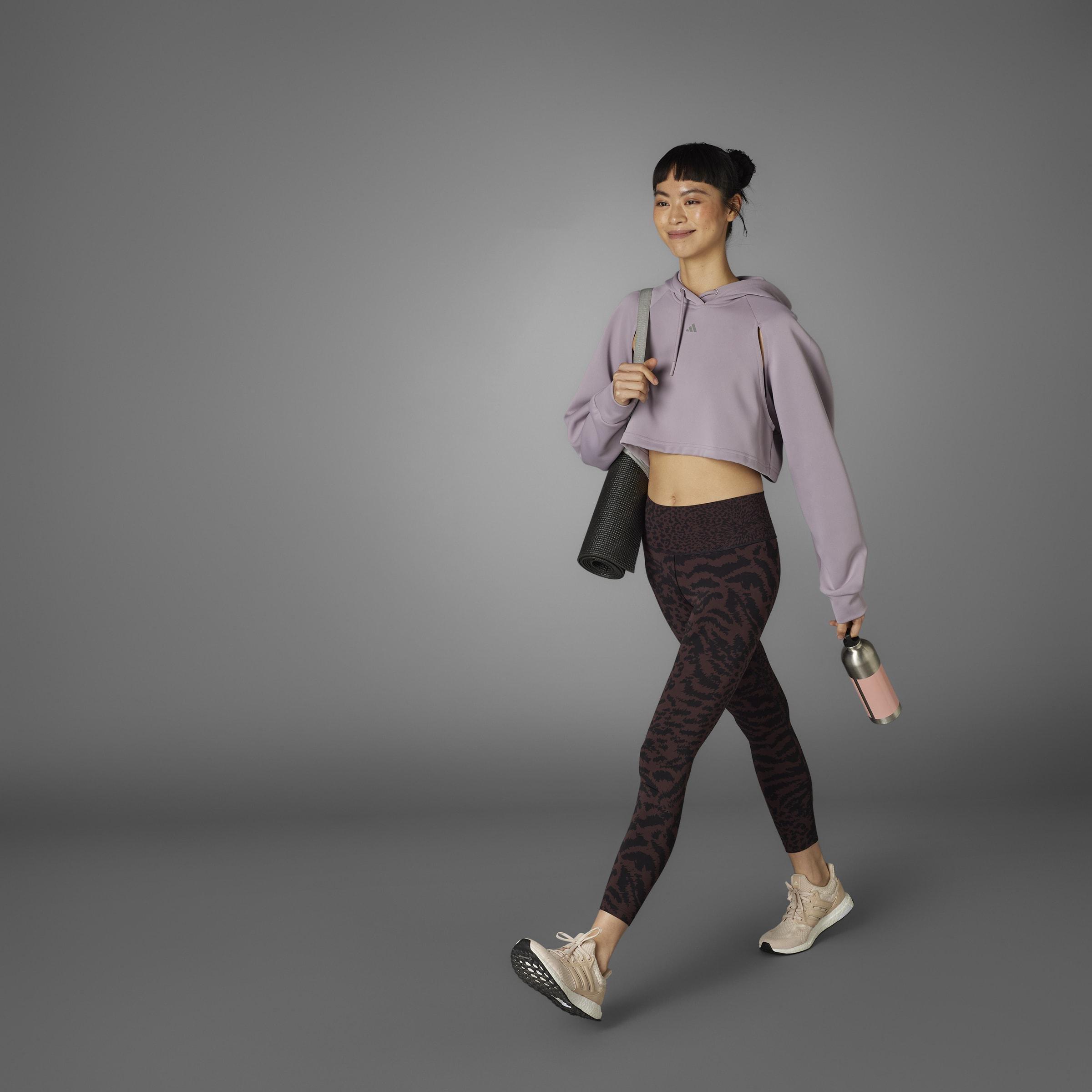 All Me Allover Print 7/8 Leggings, Black, A901_ONE, large image number 5