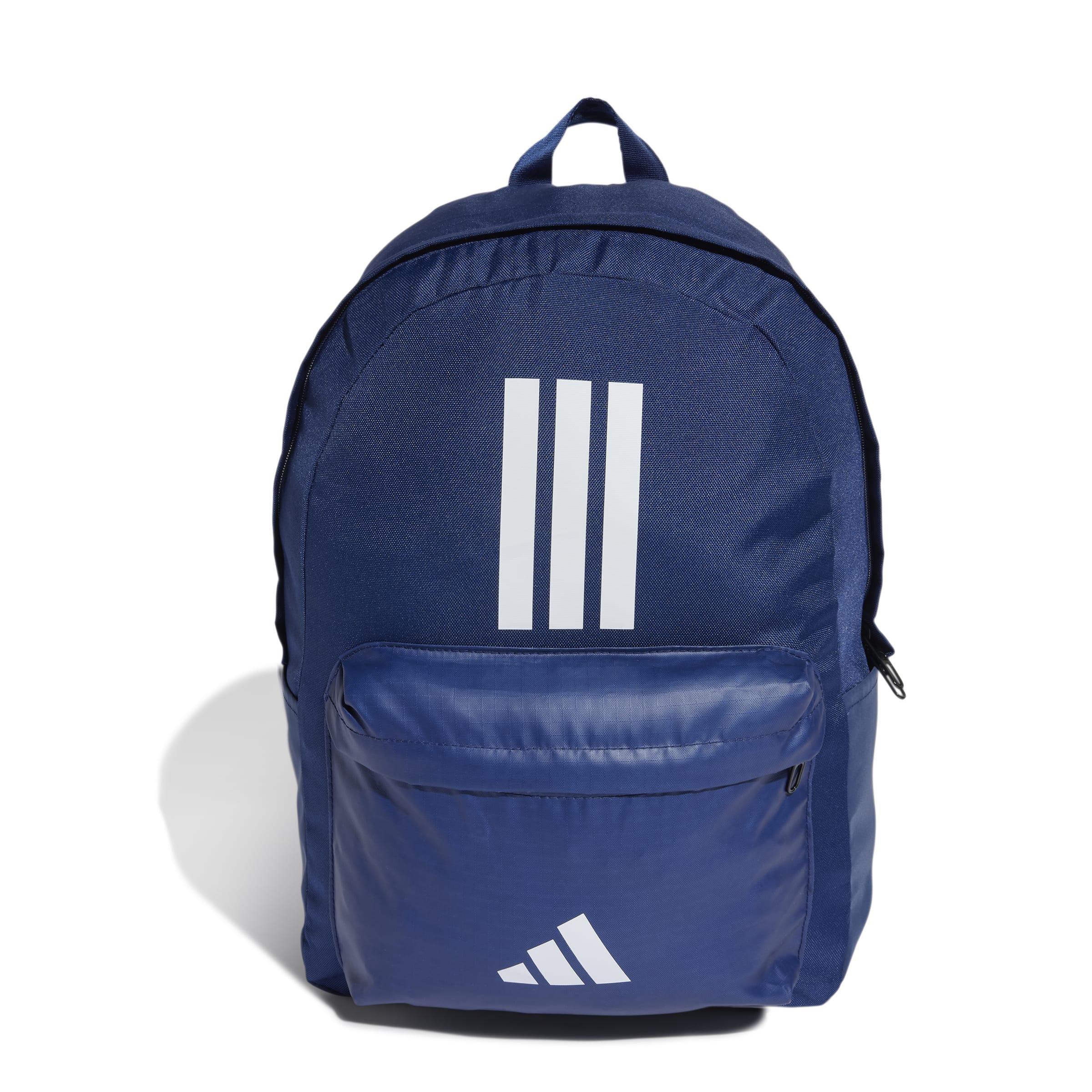 Unisex Classic Back-to-School 3-Stripes Backpack, Blue, A901_ONE, large image number 2