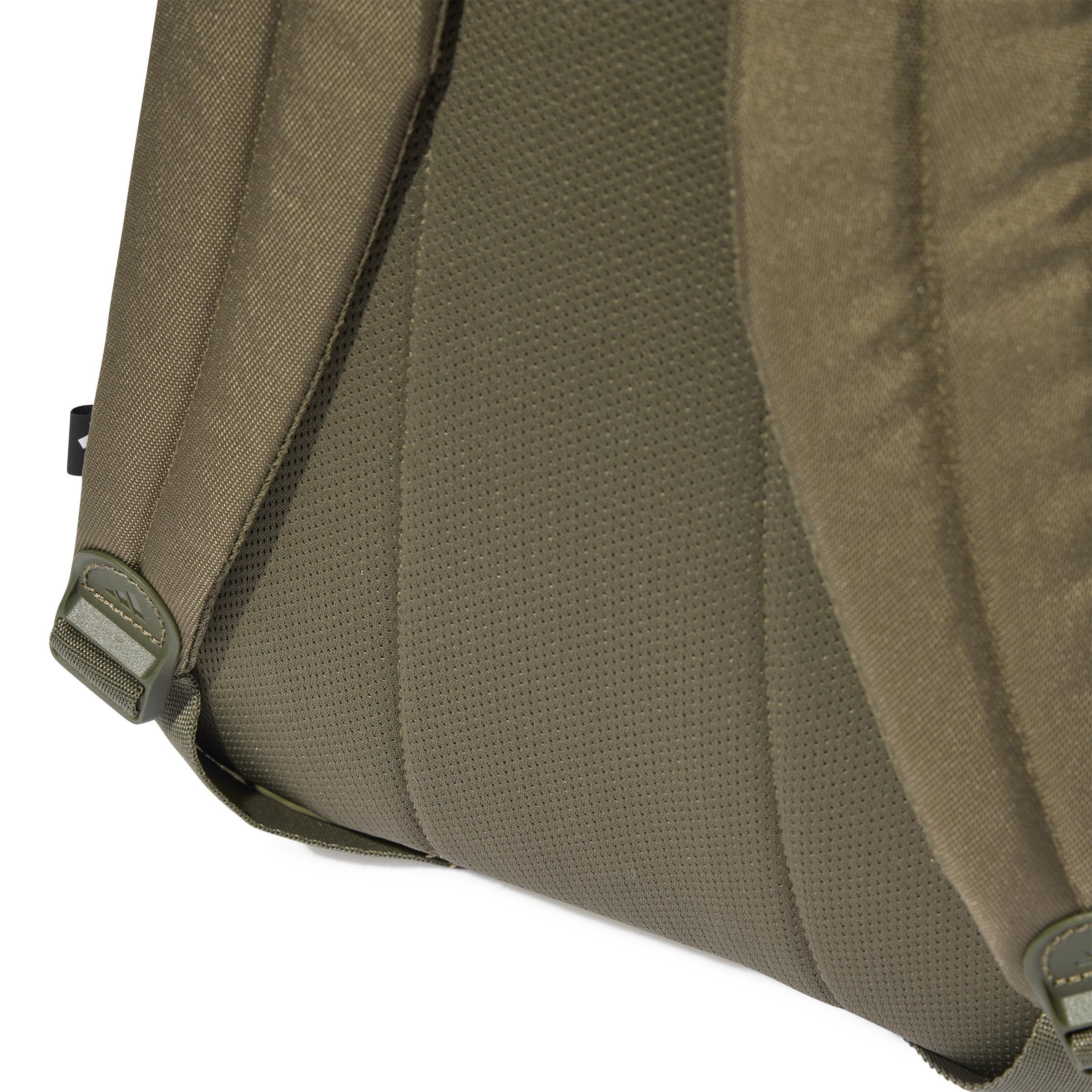 Unisex Classic Back-to-School 3-Stripes Backpack, Green, A901_ONE, large image number 9