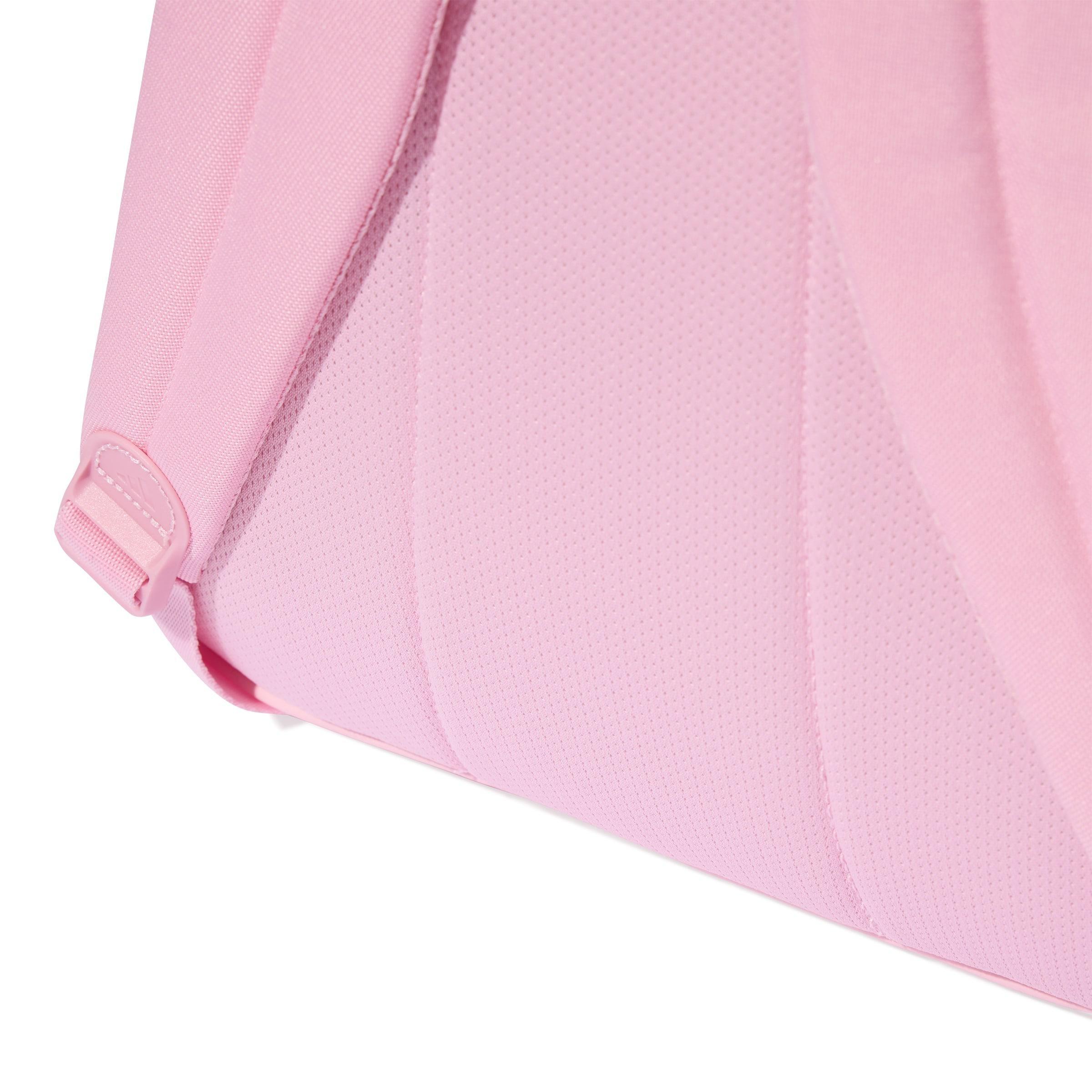 Unisex Classic Back-to-School 3-Stripes Backpack, Pink, A901_ONE, large image number 4