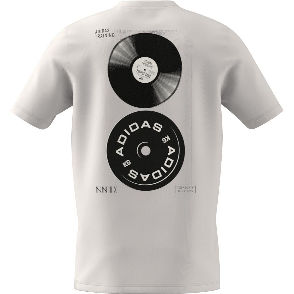 Aeroready Strength Graphic T-Shirt, Beige, A901_ONE, large image number 12