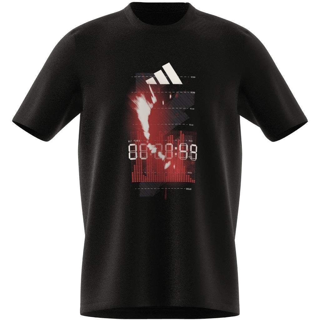 Aeroready Hiit Display Graphic T-Shirt, Black, A901_ONE, large image number 11