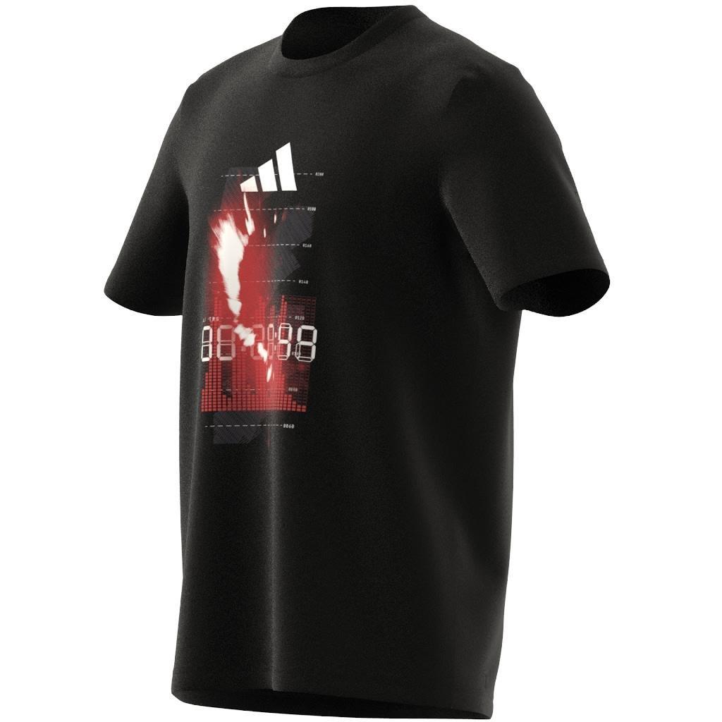 Aeroready Hiit Display Graphic T-Shirt, Black, A901_ONE, large image number 13