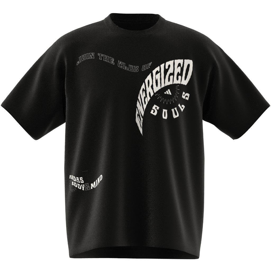 Yoga Graphic T-Shirt, Black, , large image number 5