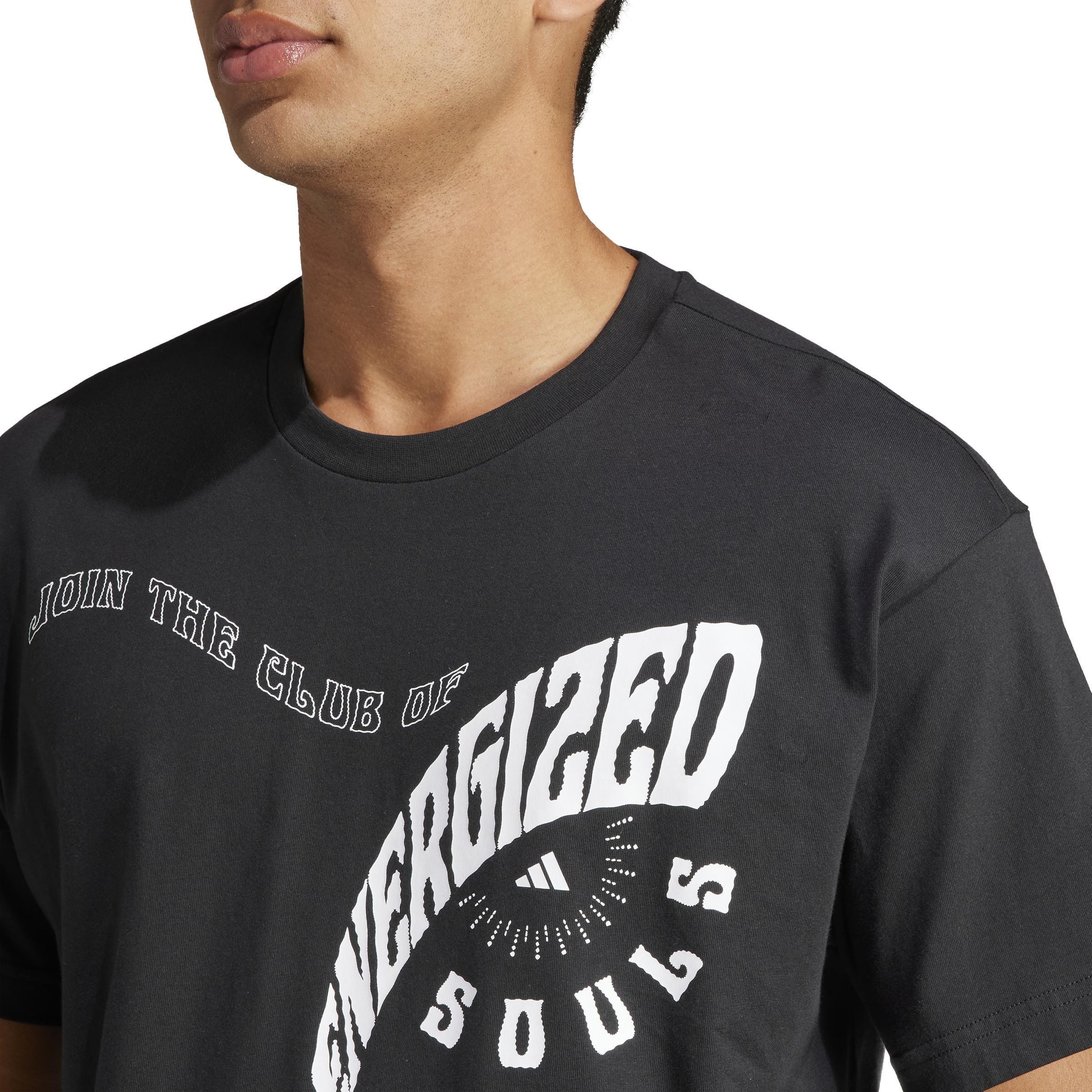 Yoga Graphic T-Shirt, Black, , large image number 9