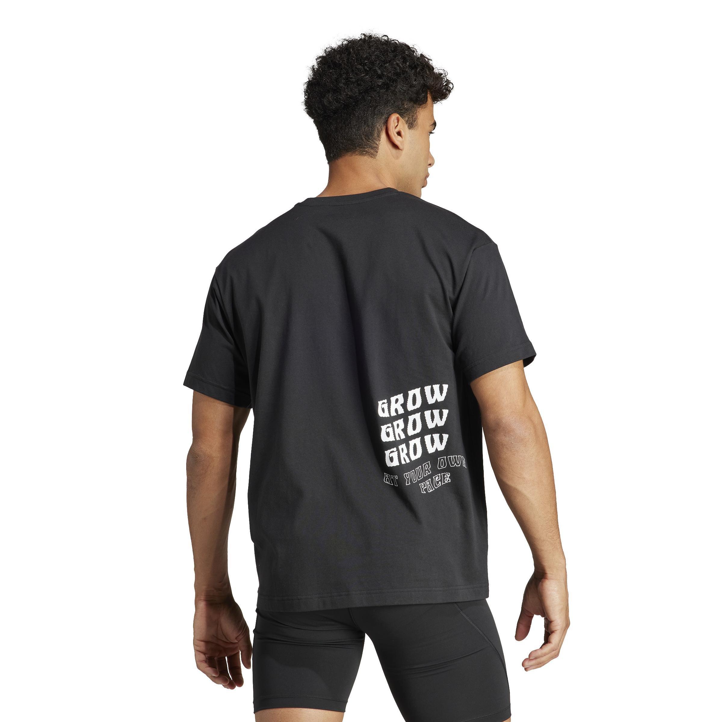Yoga Graphic T-Shirt, Black, , large image number 14