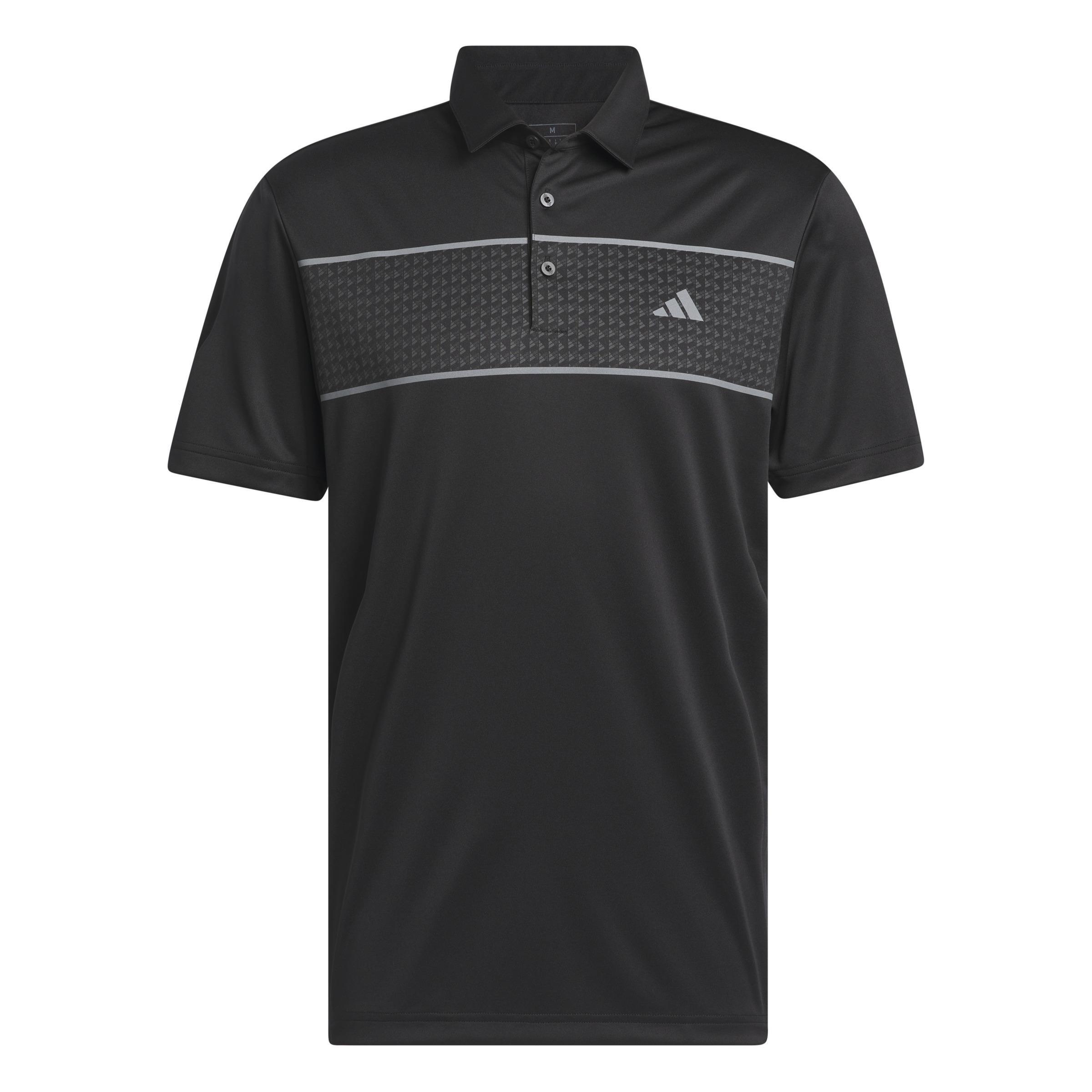 Chest Stripe Polo Shirt, Black, , large image number 2