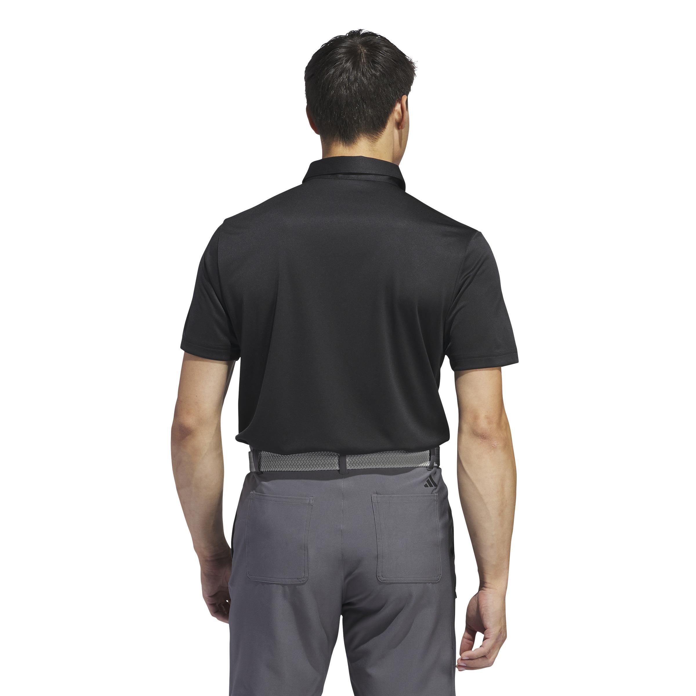 Chest Stripe Polo Shirt, Black, , large image number 3