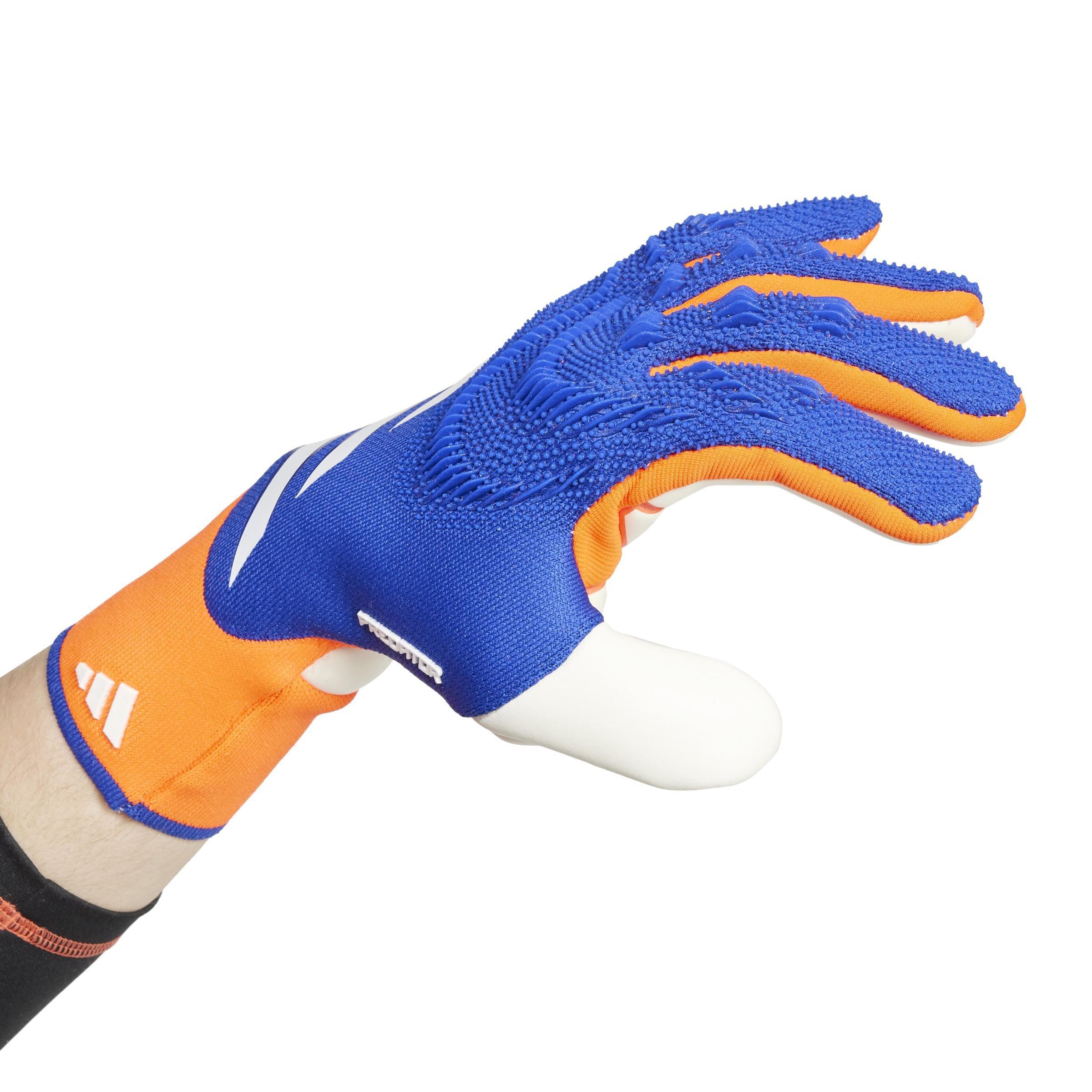 Unisex Predator Pro Goalkeeper Gloves, Blue, , large image number 2