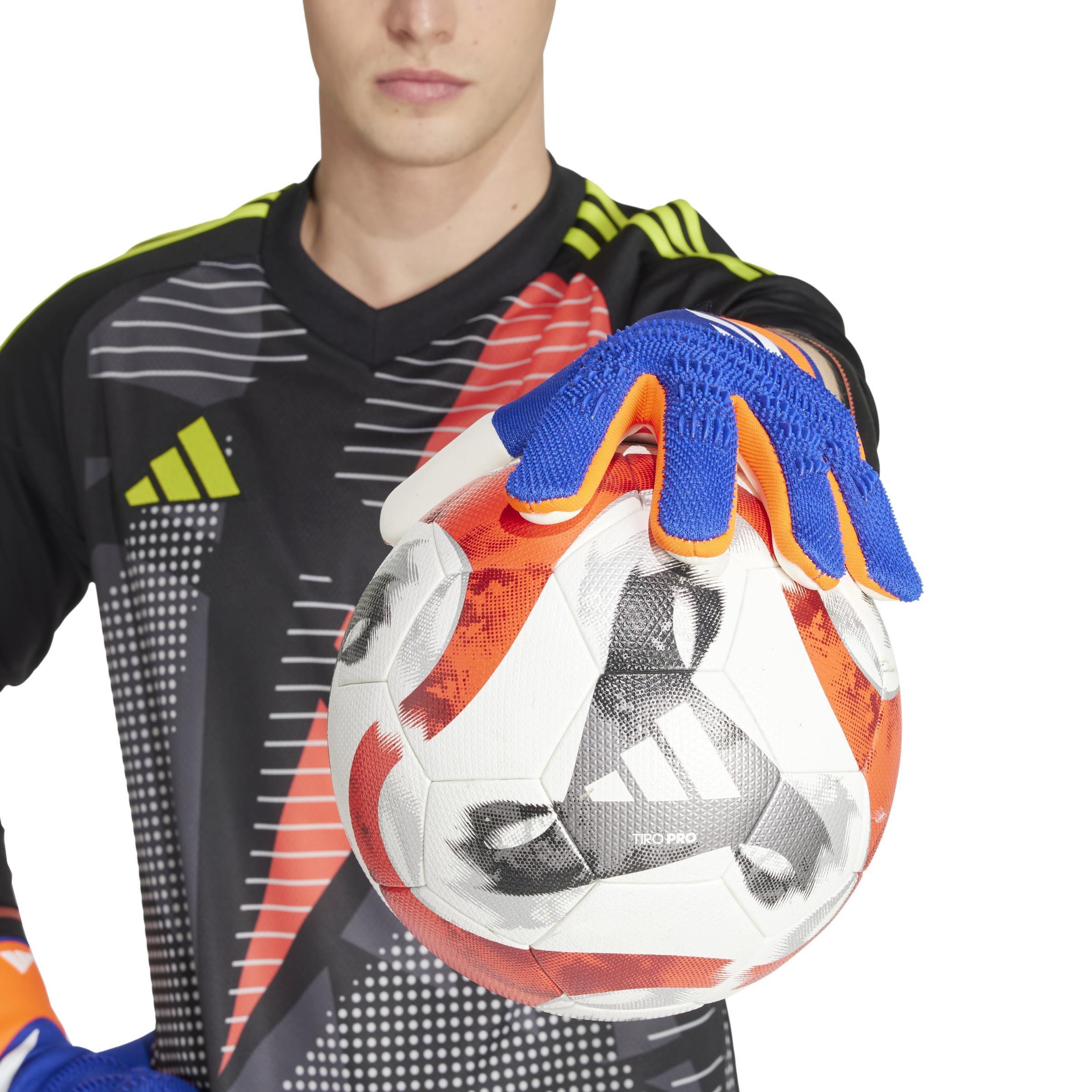 Unisex Predator Pro Goalkeeper Gloves, Blue, , large image number 4