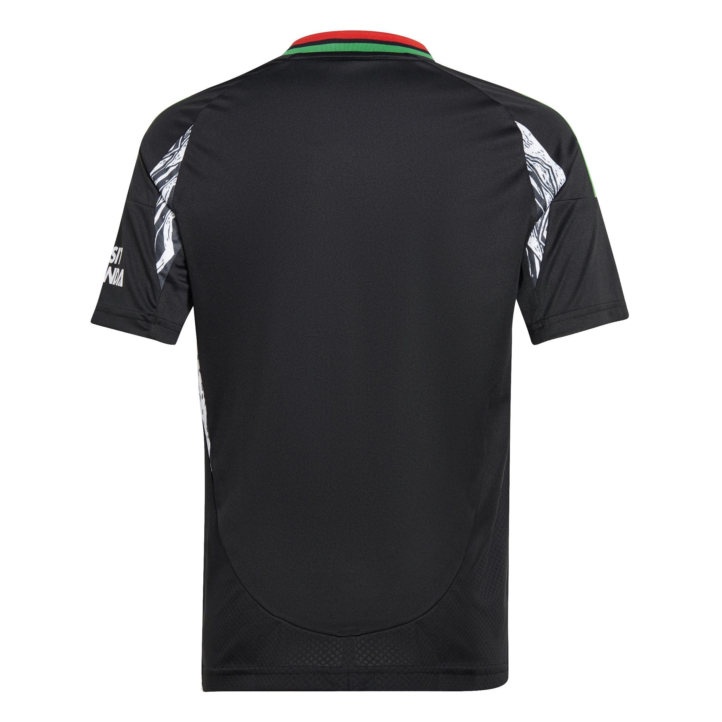 Kids Arsenal 24/25 Away Jersey, Black, A901_ONE, large image number 6