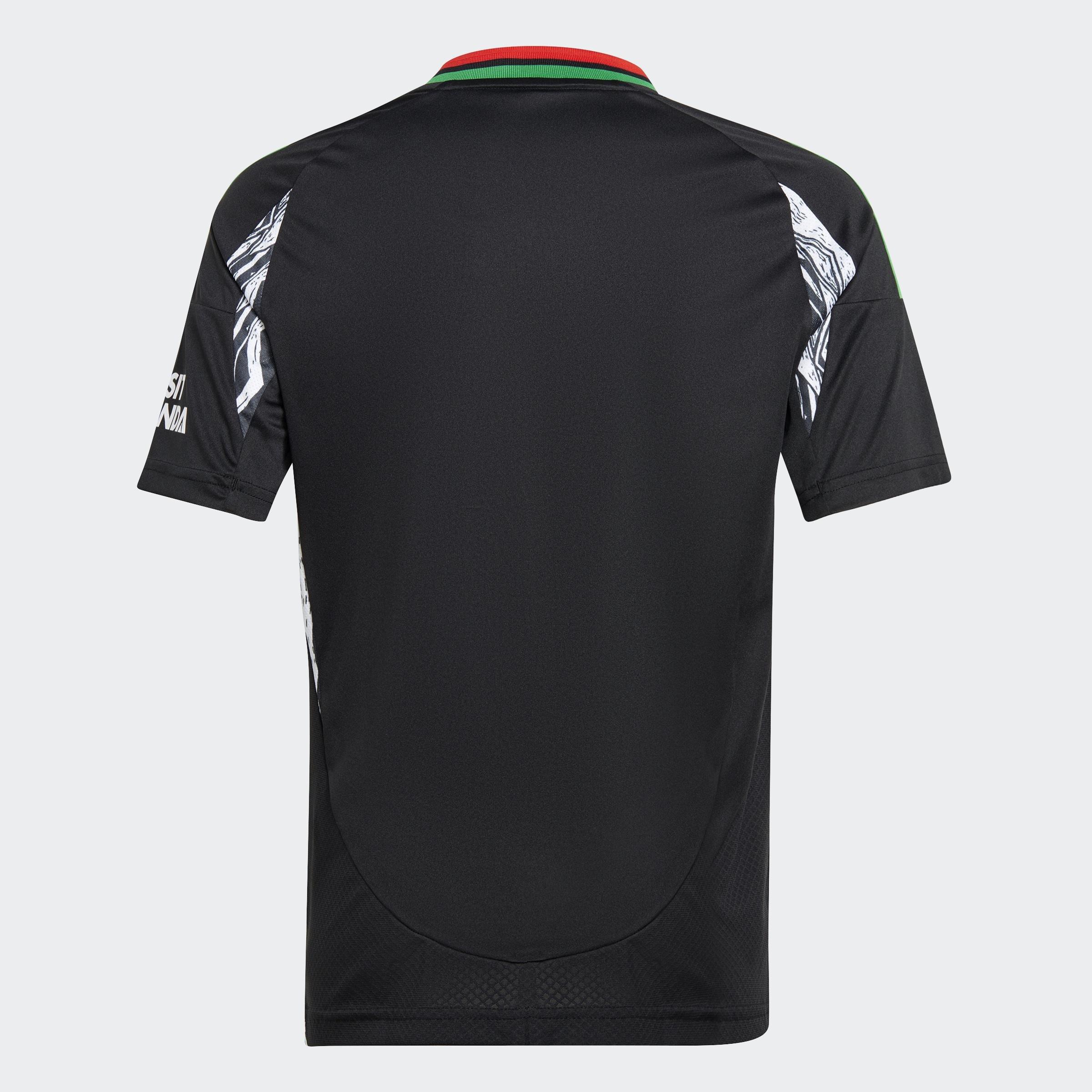 Kids Arsenal 24/25 Away Jersey, Black, A901_ONE, large image number 8