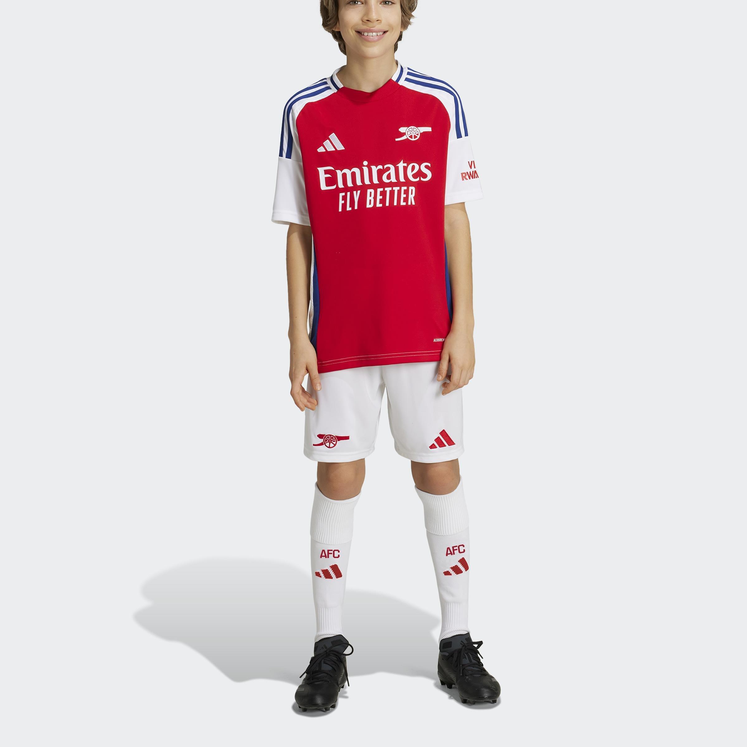 Kids Arsenal 24/25 Home Shorts, White