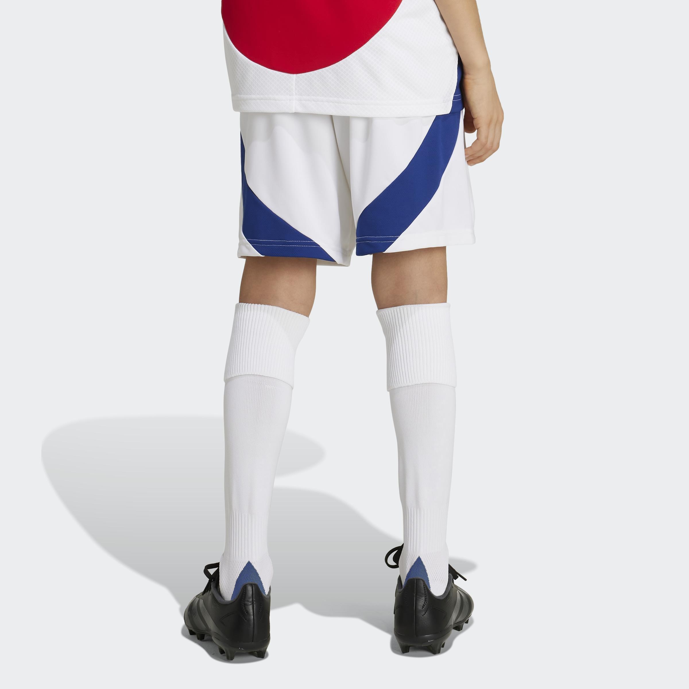 Kids Arsenal 24/25 Home Shorts, White, A901_ONE, large image number 2