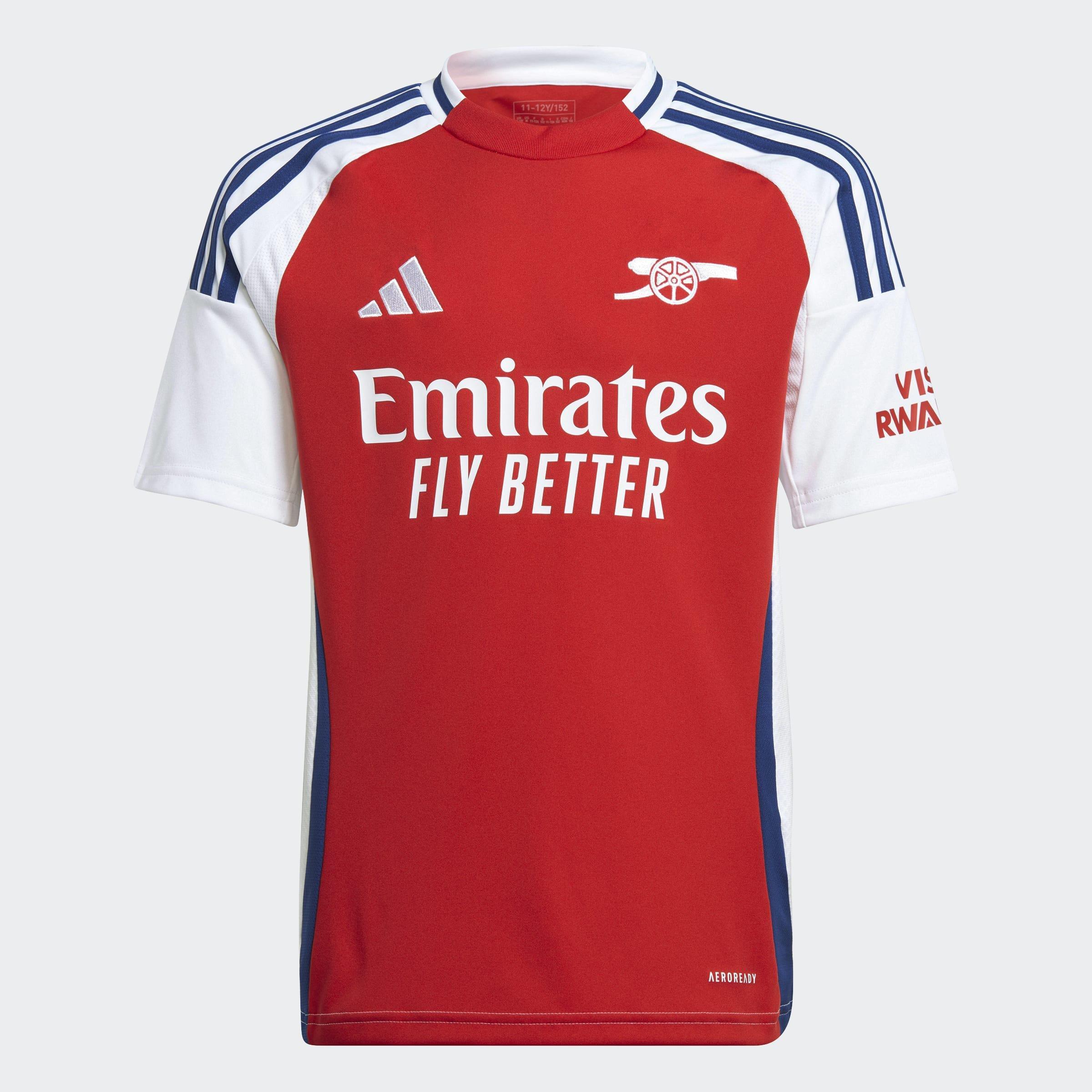 Kids Arsenal 24/25 Home Jersey, Red