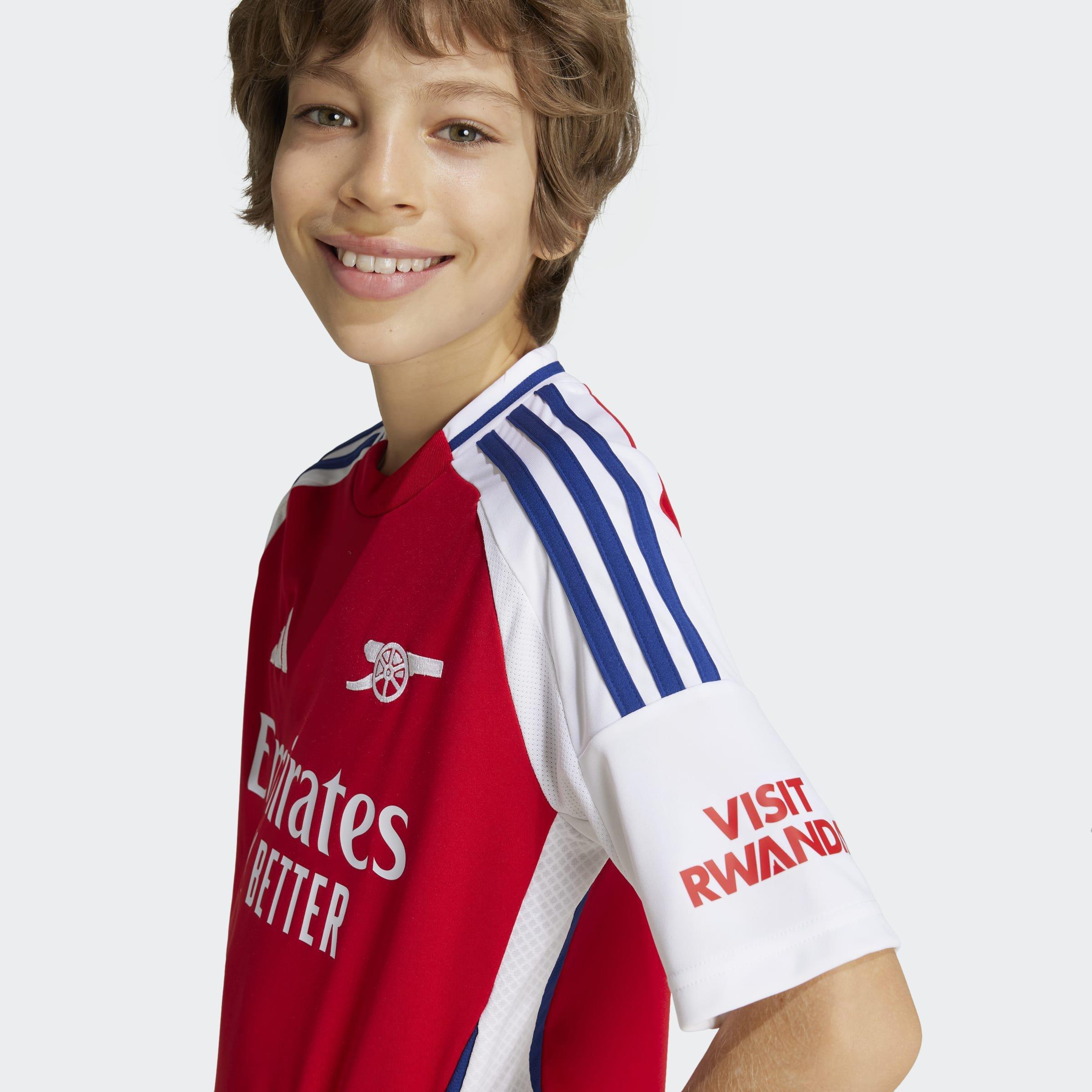Kids Arsenal 24/25 Home Jersey, Red, A901_ONE, large image number 4